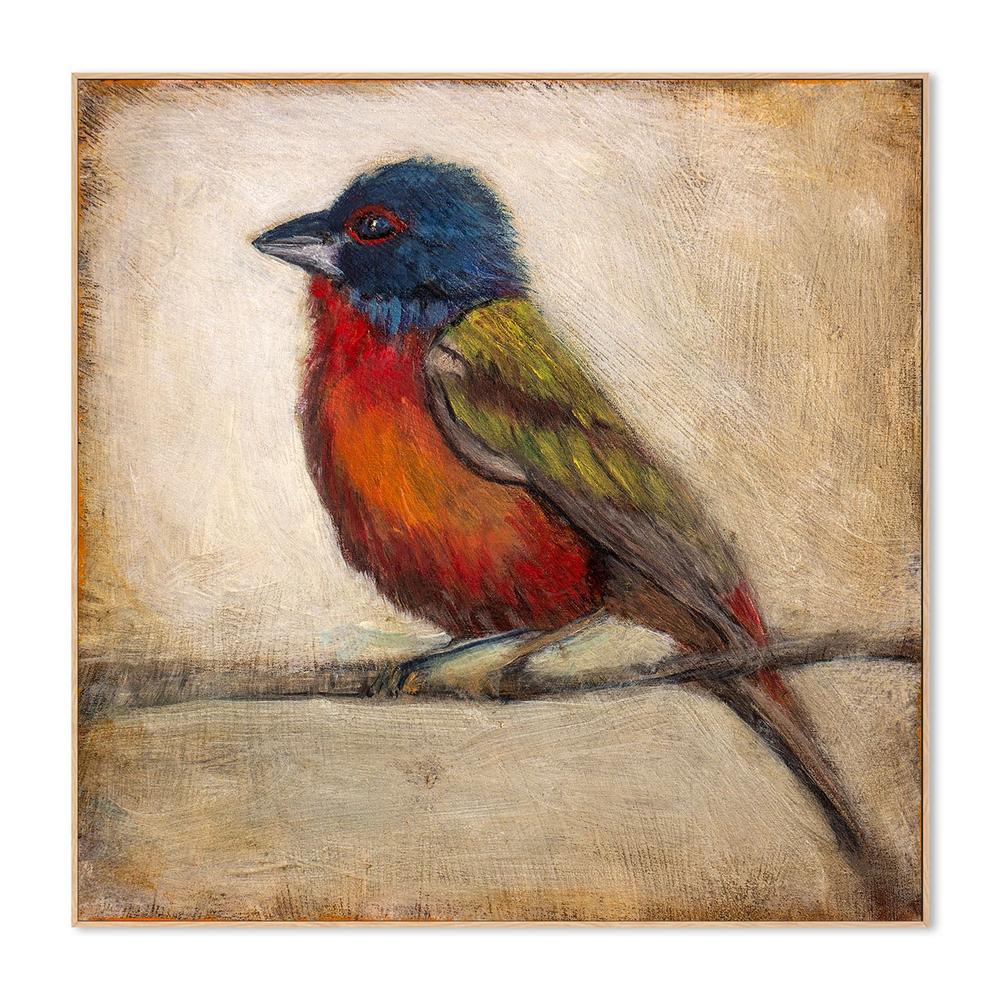 wall-art-print-canvas-poster-framed-Colorful Painted Bunting-4
