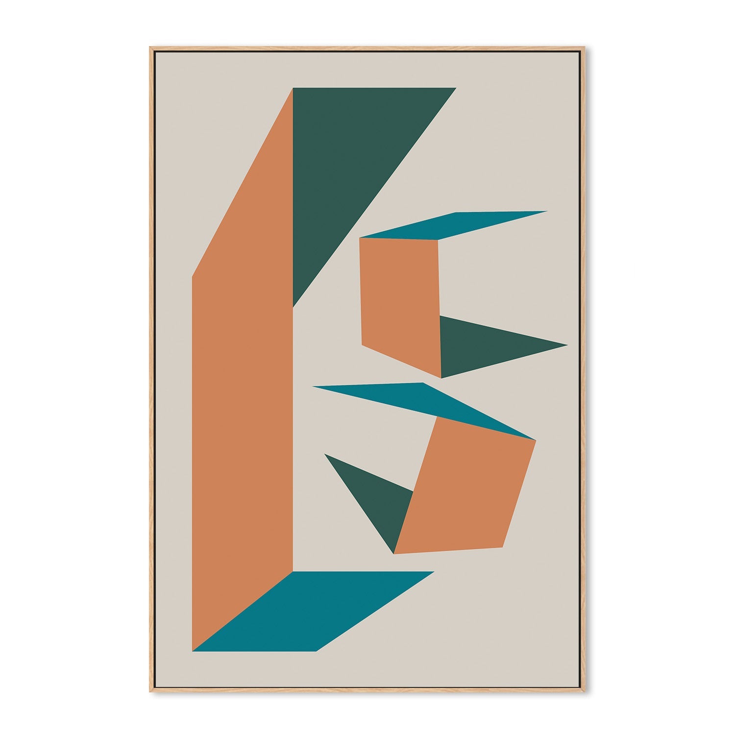 wall-art-print-canvas-poster-framed-Colour Angles, Style B-4