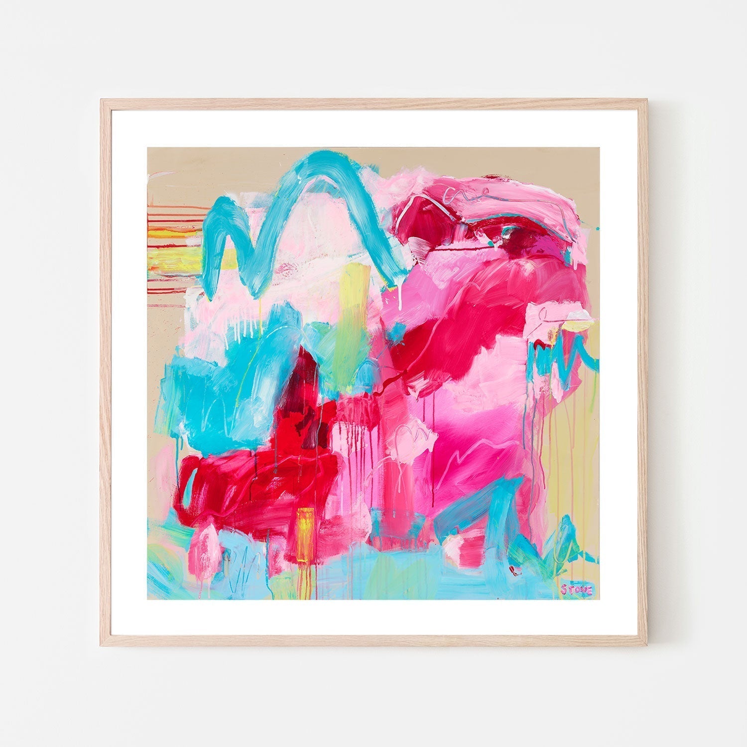 wall-art-print-canvas-poster-framed-Colour Explosion , By Belinda Stone-GIOIA-WALL-ART