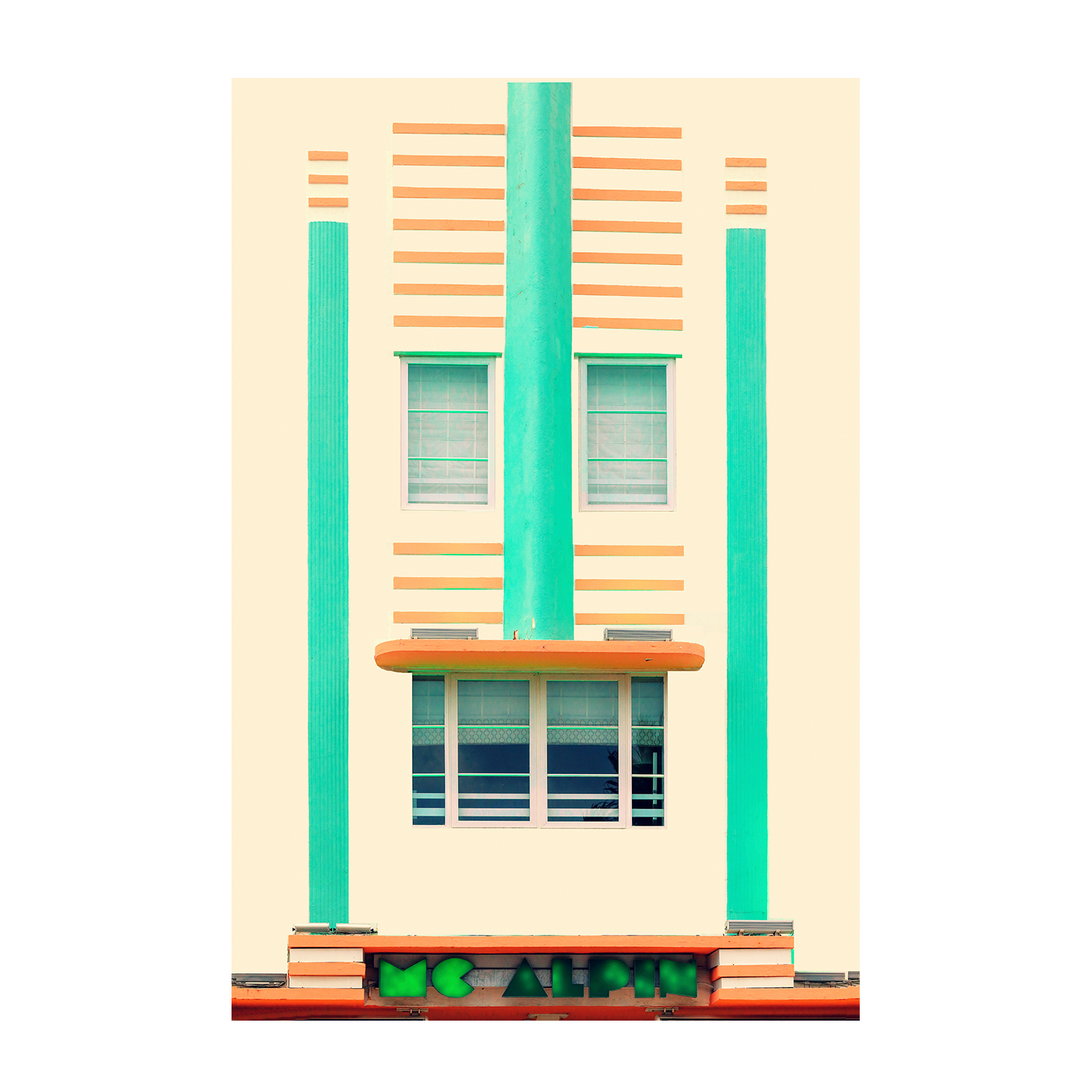 wall-art-print-canvas-poster-framed-Colourful Miami , By Peter Dulis-1