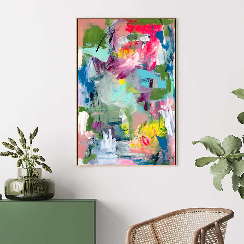 wall-art-print-canvas-poster-framed-Colourful Palette, By Tove Hoglund-GIOIA-WALL-ART