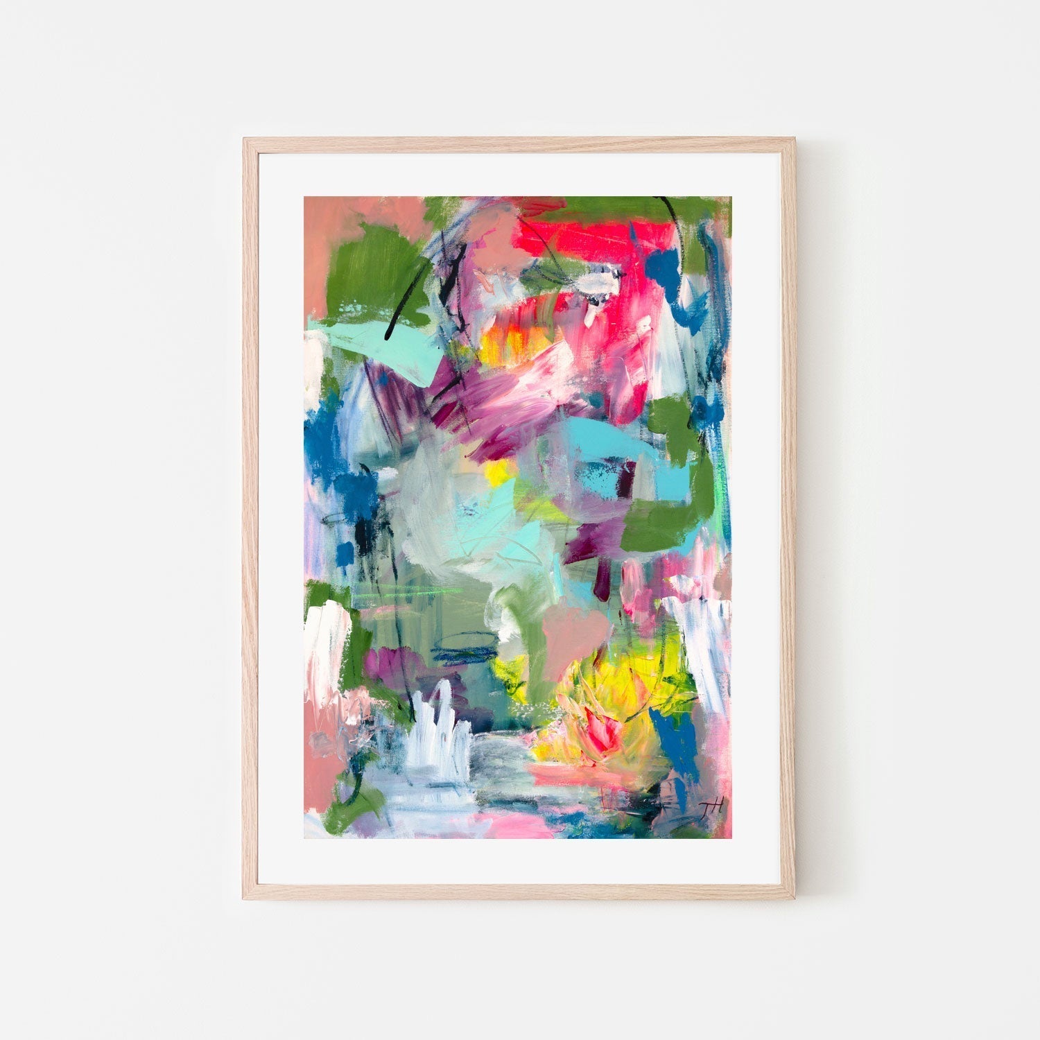 wall-art-print-canvas-poster-framed-Colourful Palette, By Tove Hoglund-GIOIA-WALL-ART