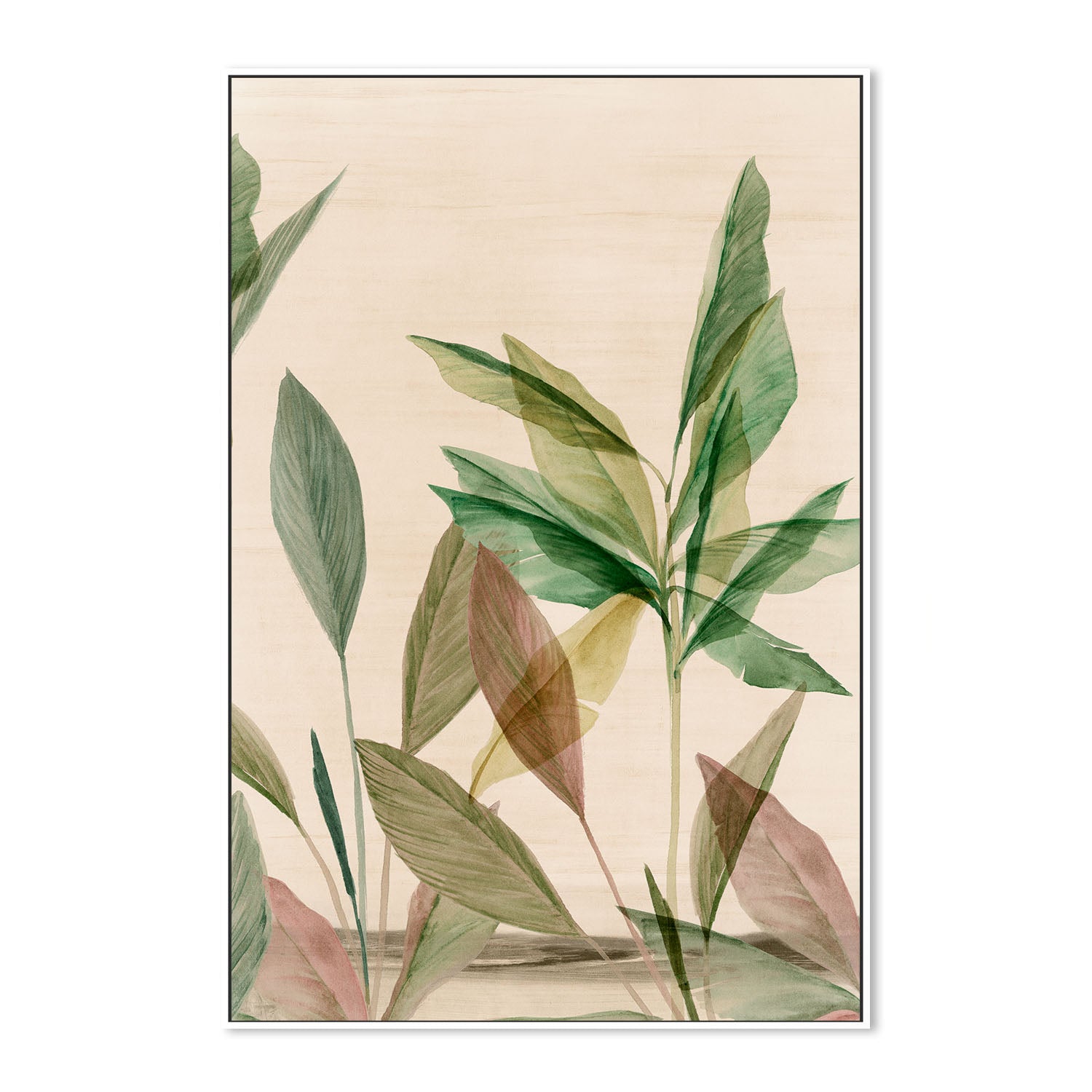 wall-art-print-canvas-poster-framed-Colourful Tropics, Style B , By Aria K-5