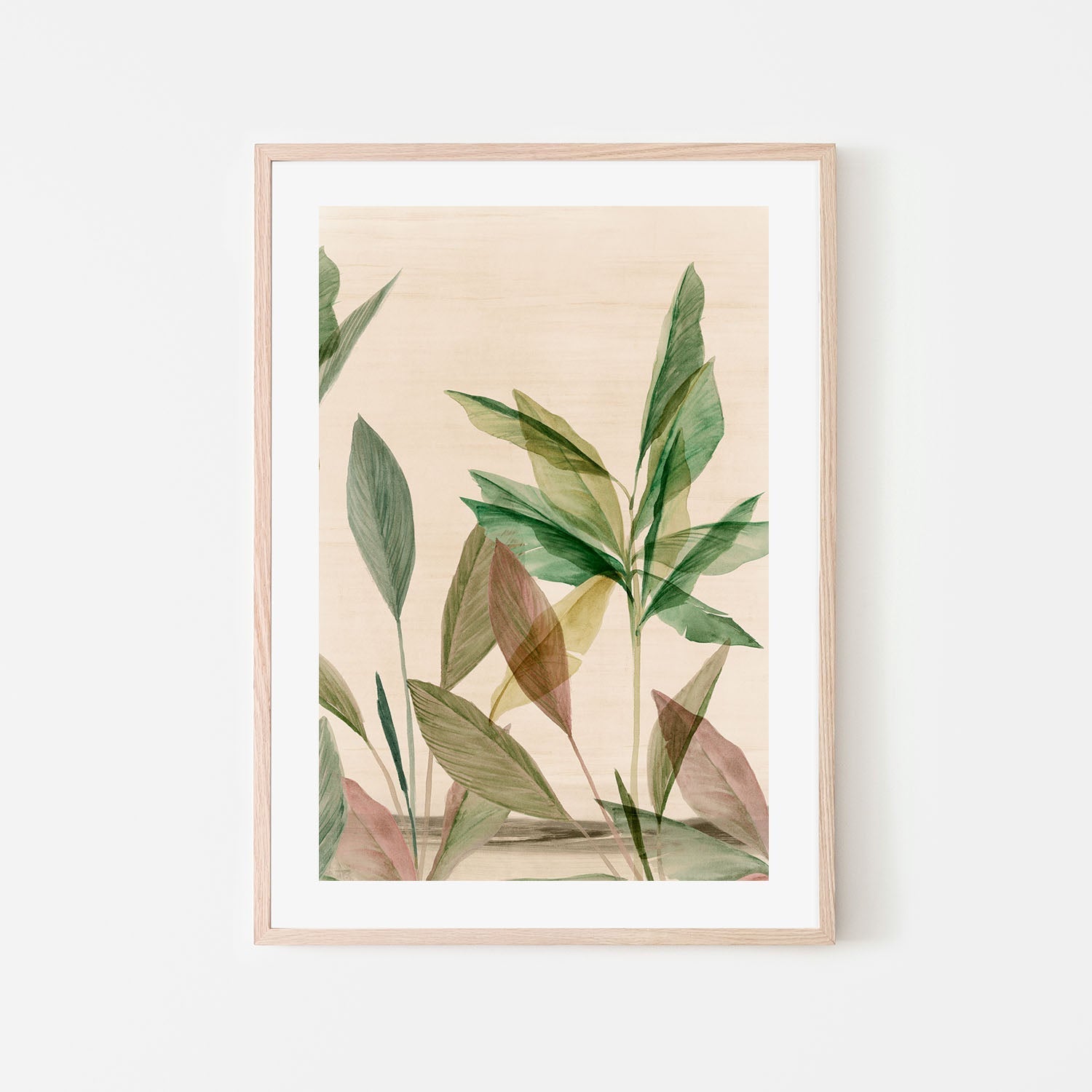 wall-art-print-canvas-poster-framed-Colourful Tropics, Style B , By Aria K-6
