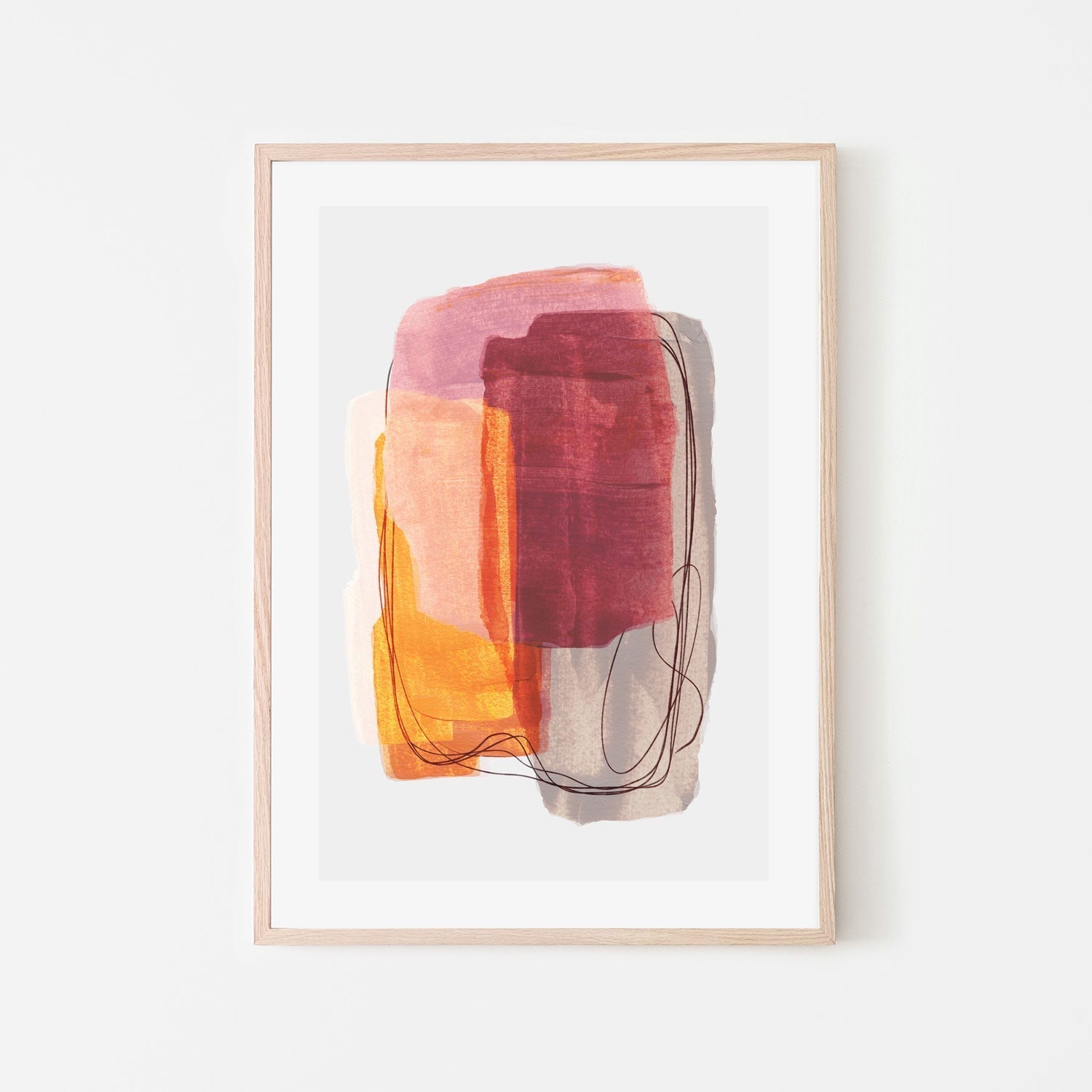 wall-art-print-canvas-poster-framed-Concentrated Colour, By Mareike Bohmer-GIOIA-WALL-ART