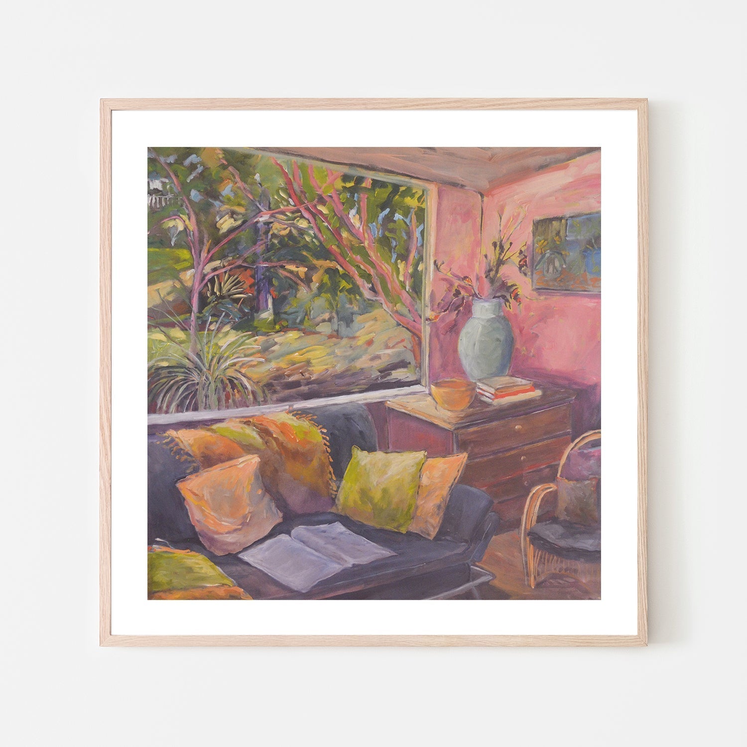 wall-art-print-canvas-poster-framed-Contemplation Corner , By Christine Read-6