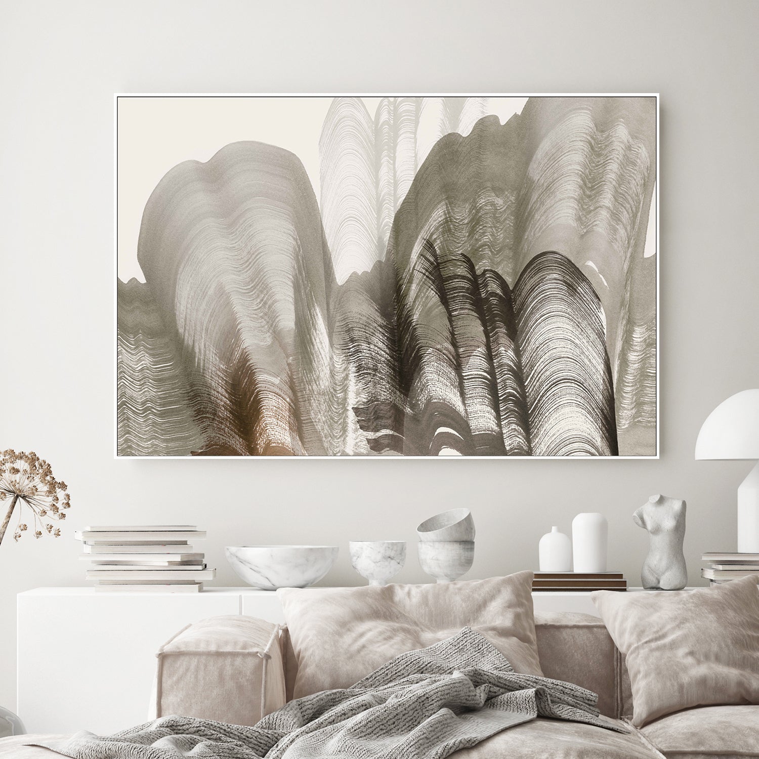wall-art-print-canvas-poster-framed-Contour of Silence-2