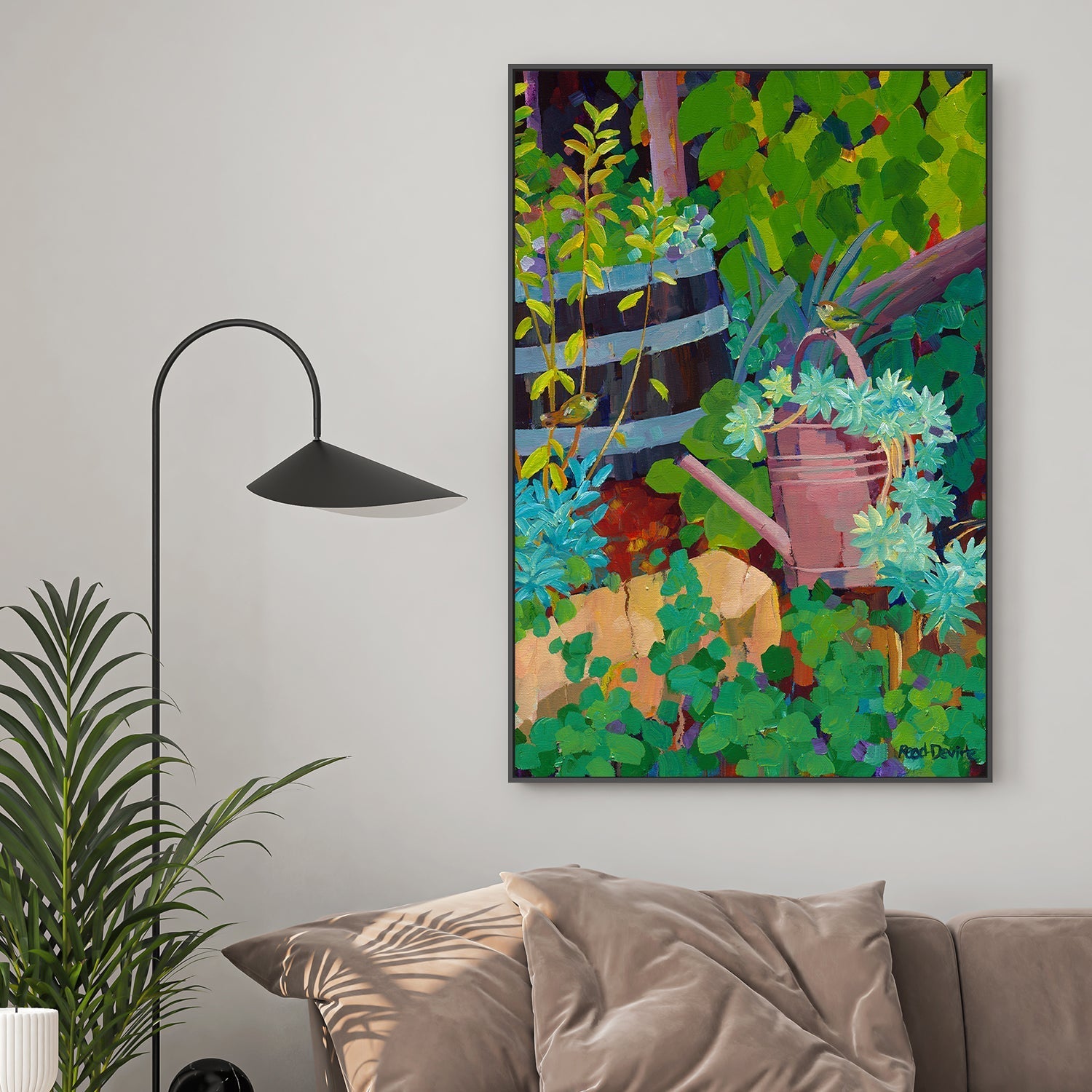 wall-art-print-canvas-poster-framed-Conversation , By Mellissa Read Devine-2
