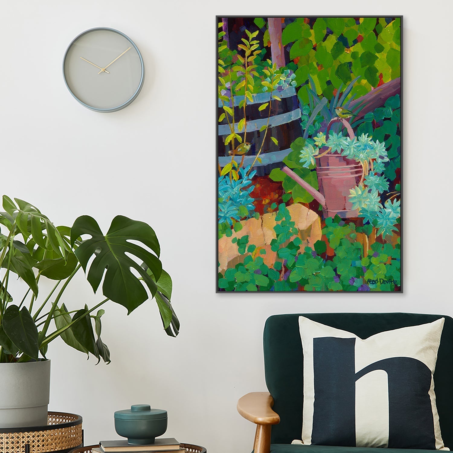 wall-art-print-canvas-poster-framed-Conversation , By Mellissa Read Devine-7