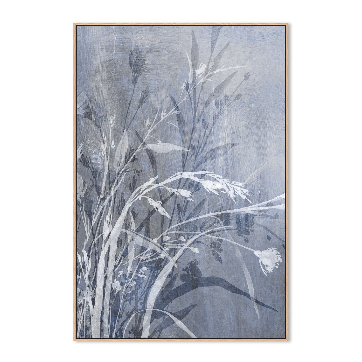 wall-art-print-canvas-poster-framed-Cool Flower, Style A , By Aria K-4