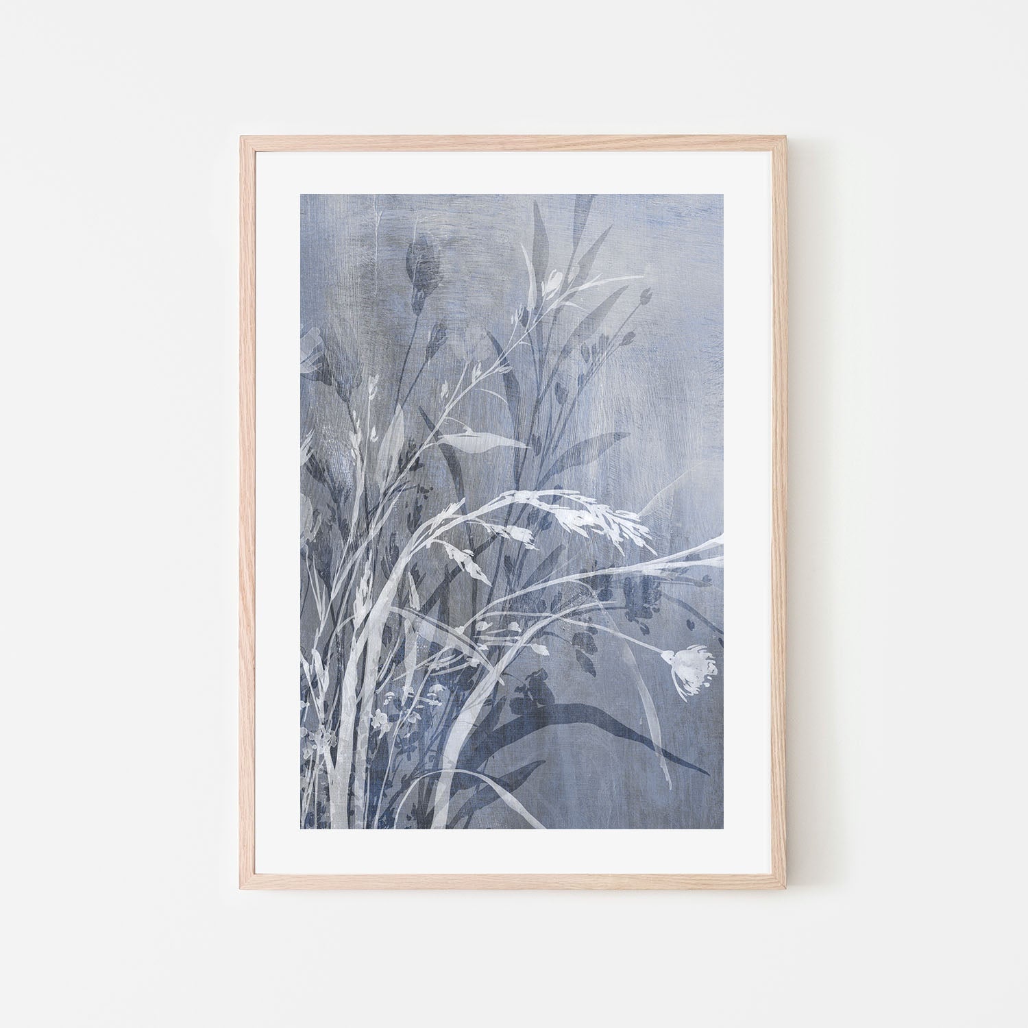 wall-art-print-canvas-poster-framed-Cool Flower, Style A , By Aria K-6
