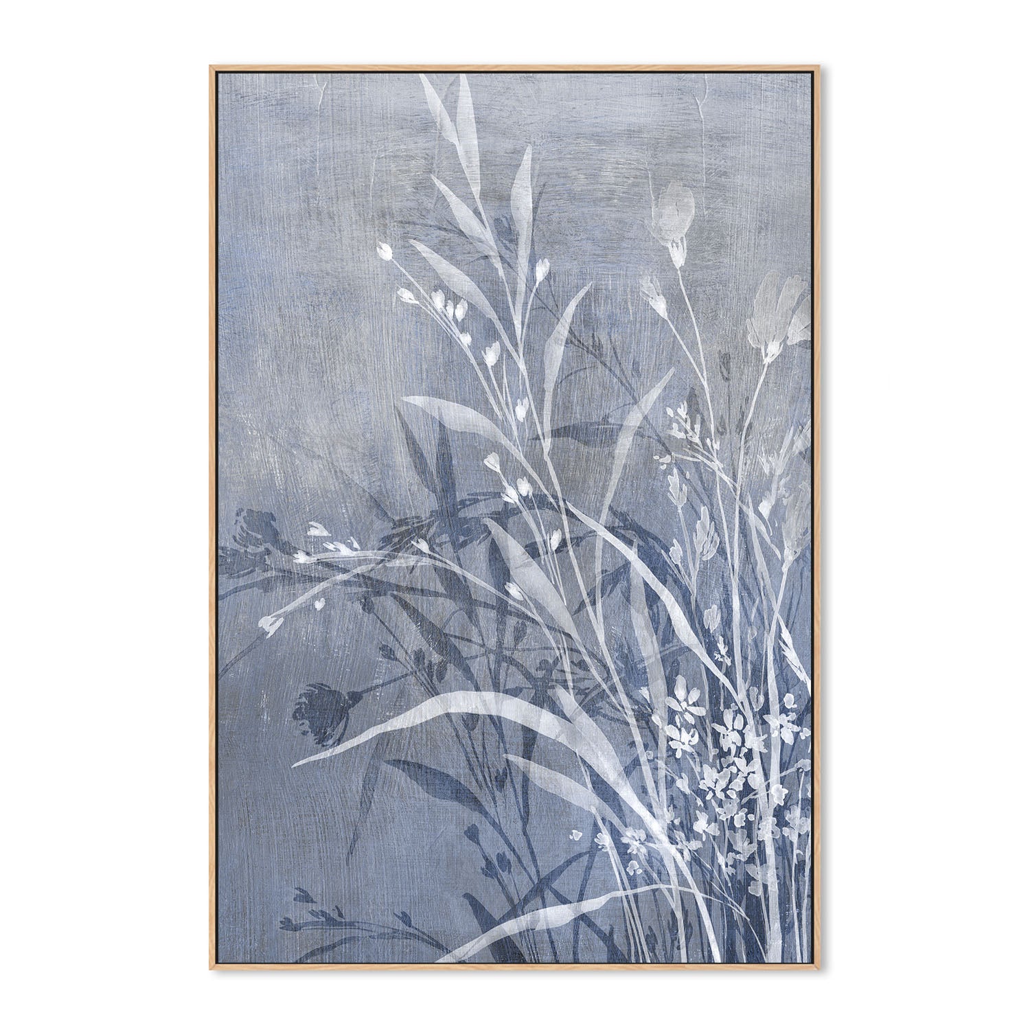 wall-art-print-canvas-poster-framed-Cool Flower, Style B , By Aria K-4