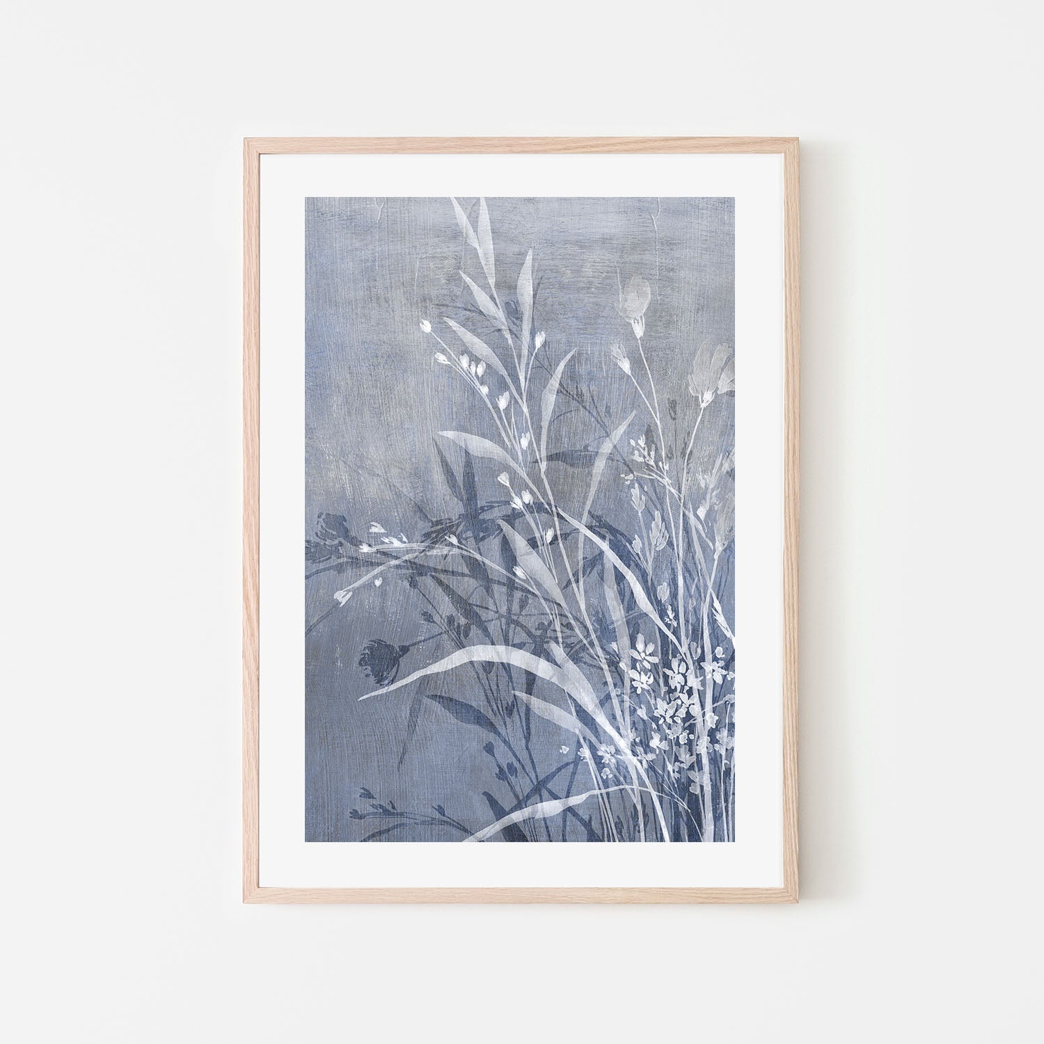 wall-art-print-canvas-poster-framed-Cool Flower, Style B , By Aria K-6