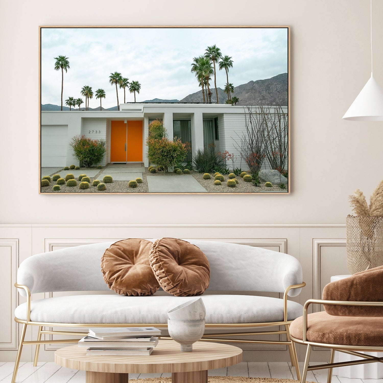 wall-art-print-canvas-poster-framed-Coral Door , By Tricia Brennan-3