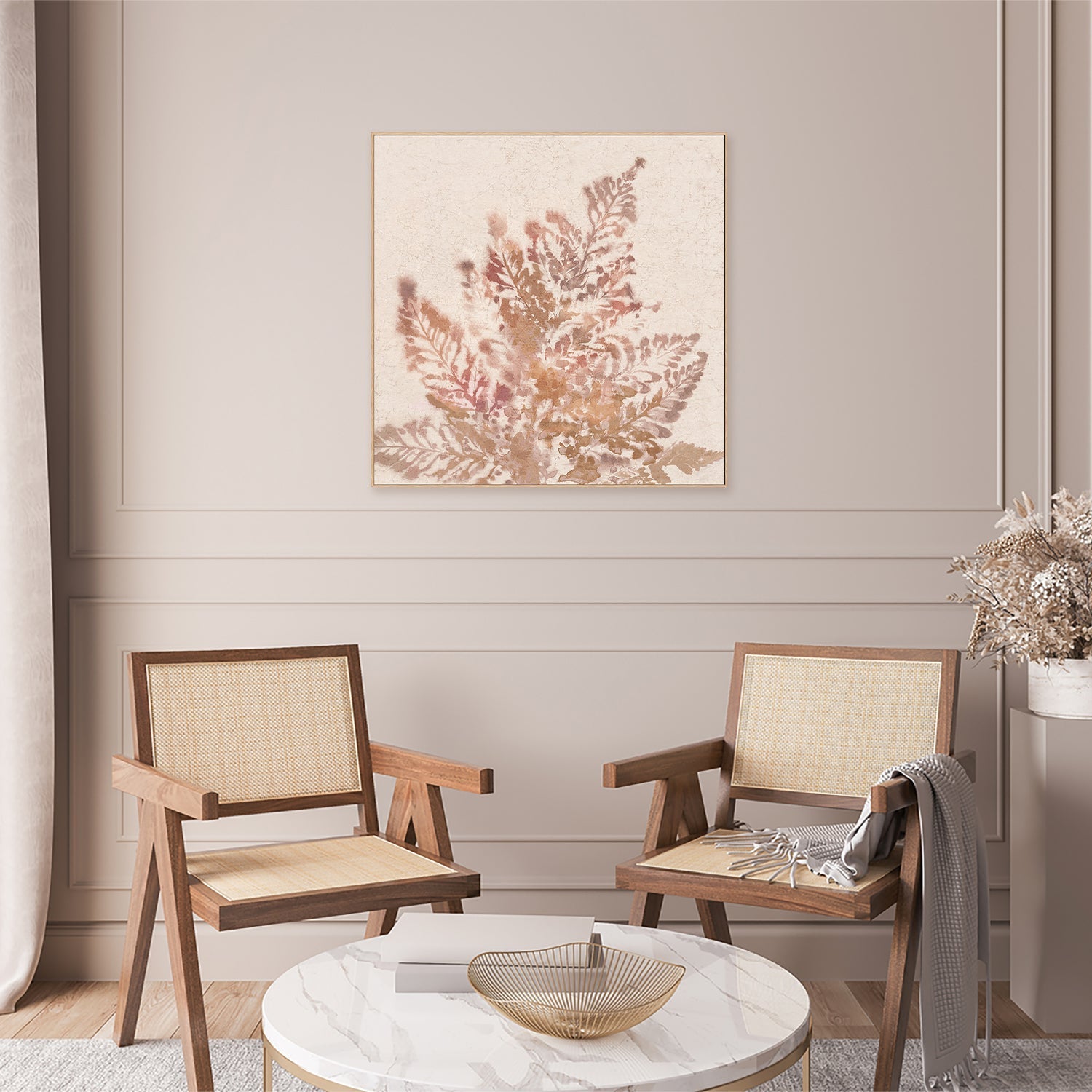wall-art-print-canvas-poster-framed-Coral Fern, Style A , By Alex Black-7