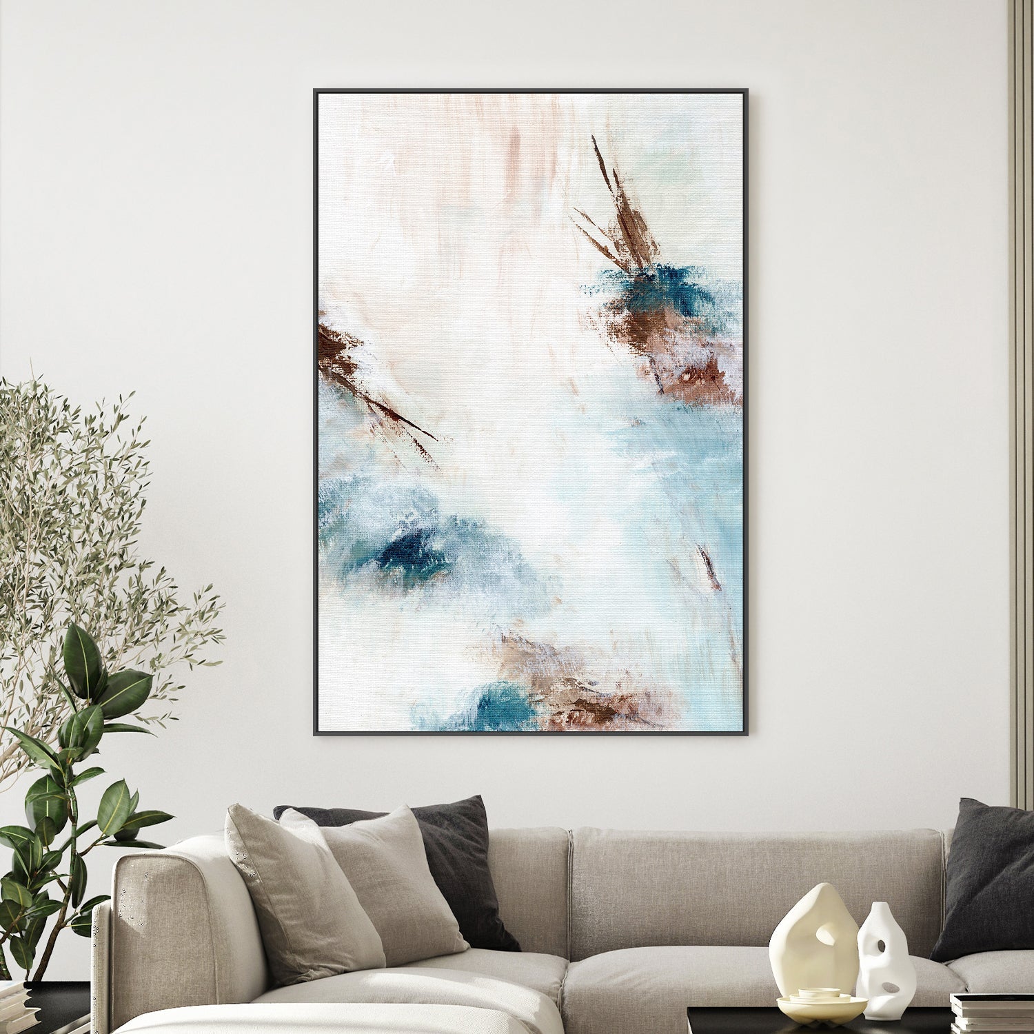 wall-art-print-canvas-poster-framed-Cosmic Abstract, Style A , By Nikita Jariwala-2