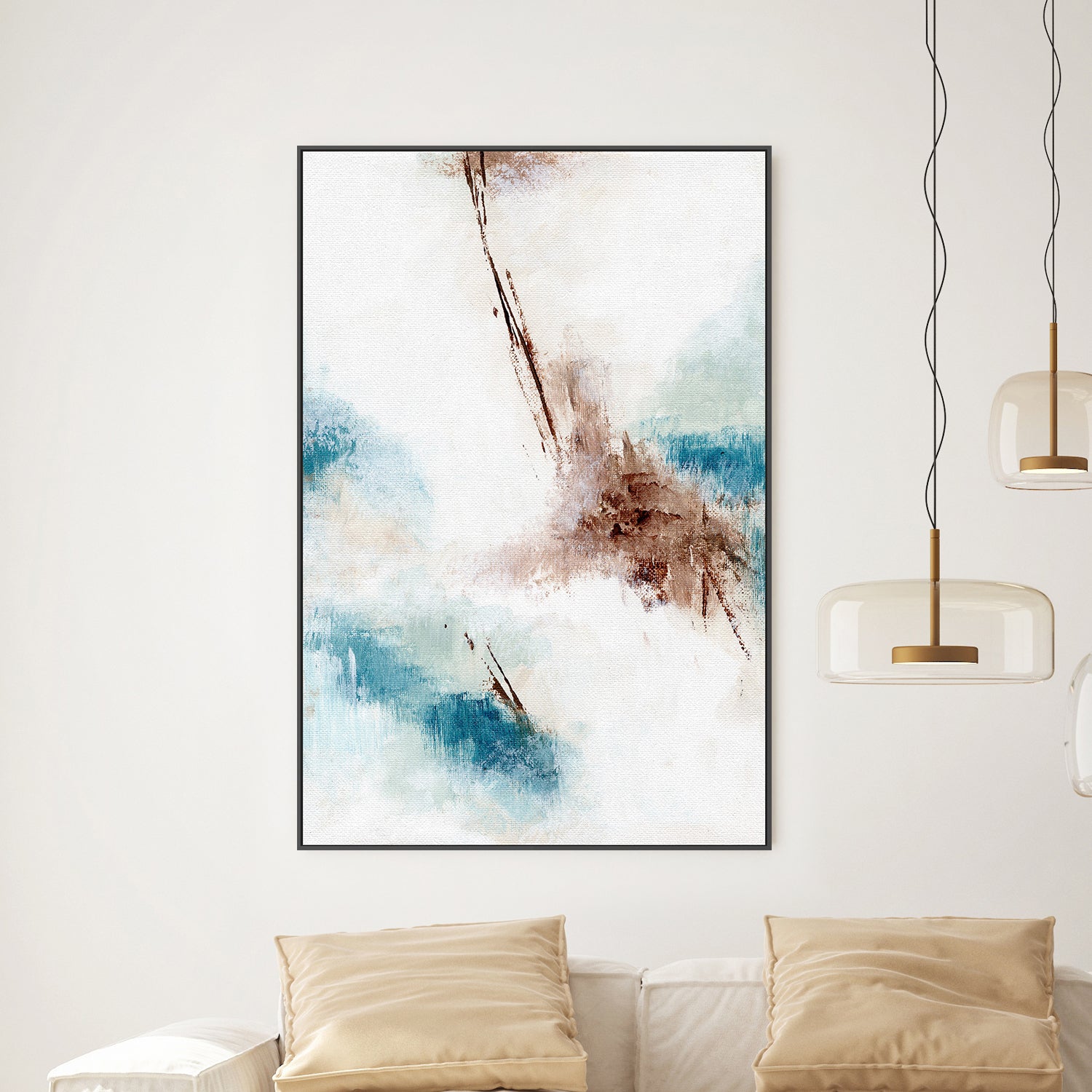 wall-art-print-canvas-poster-framed-Cosmic Abstract, Style B , By Nikita Jariwala-2