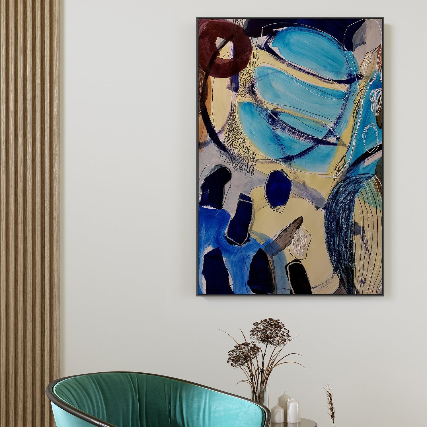wall-art-print-canvas-poster-framed-Cosmic Dreamscape-2