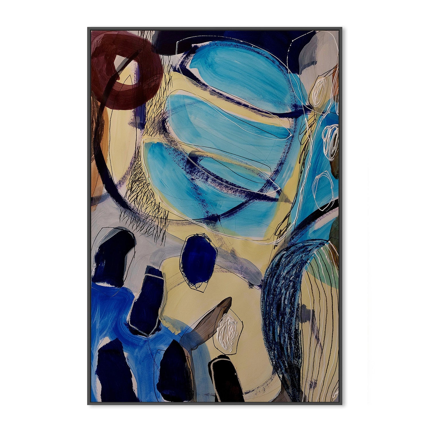 wall-art-print-canvas-poster-framed-Cosmic Dreamscape-3