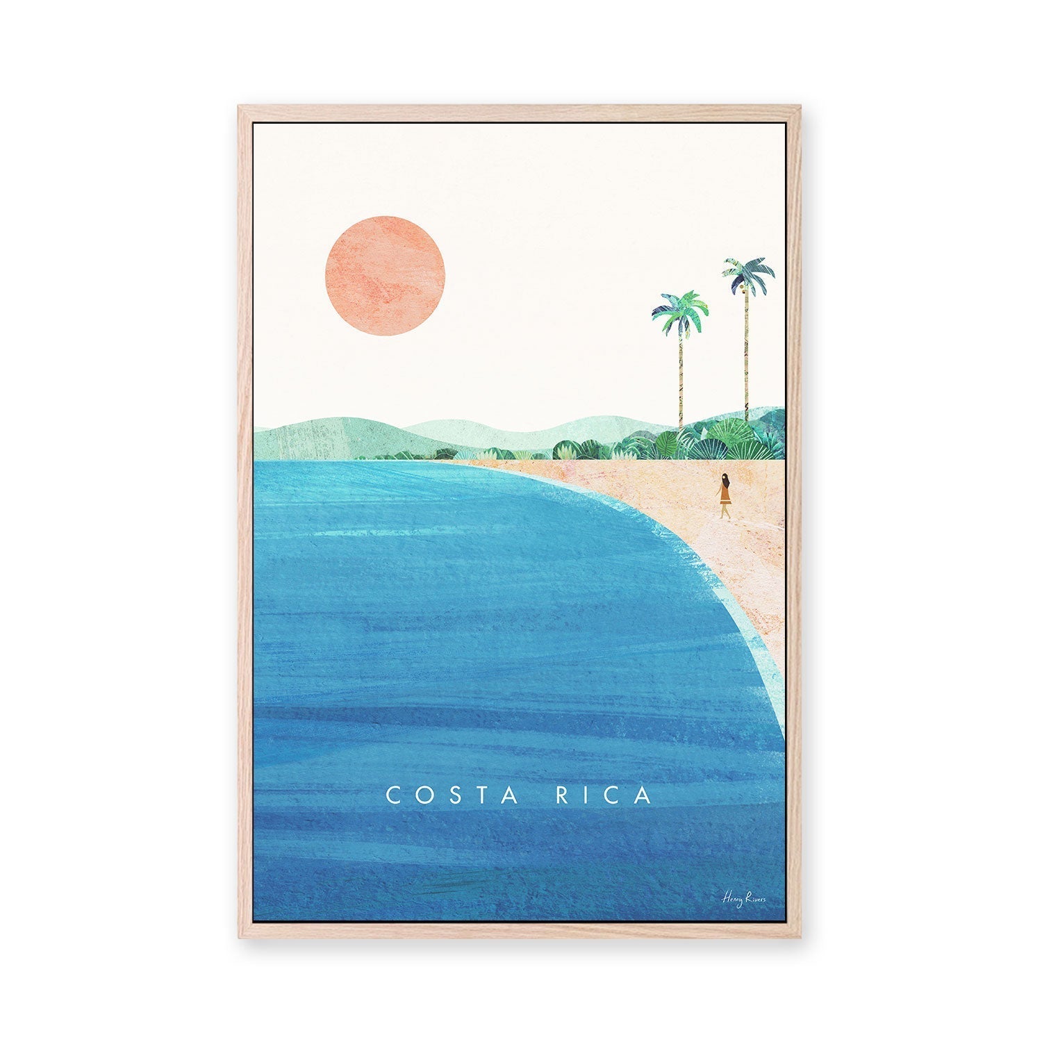 wall-art-print-canvas-poster-framed-Costa Rica , By Henry Rivers-GIOIA-WALL-ART