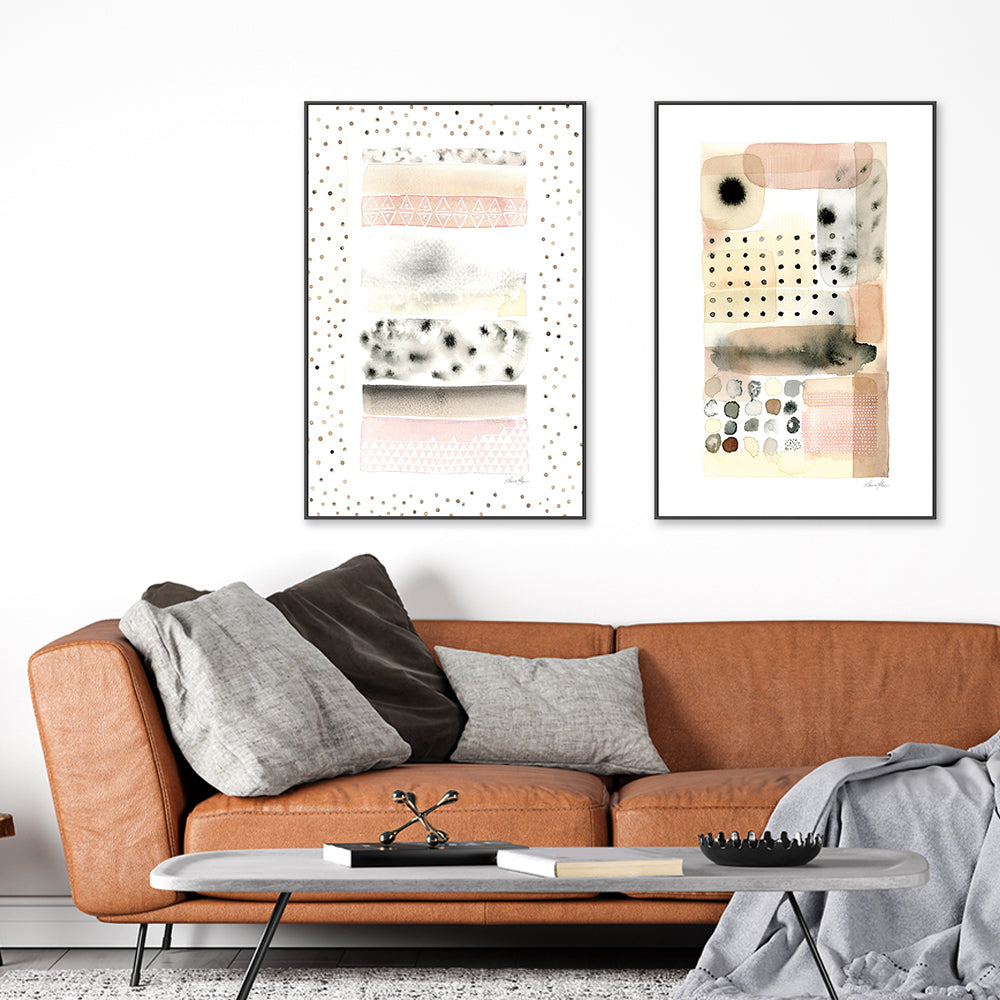 wall-art-print-canvas-poster-framed-Cosy Tender, Set of 2-by-Laura Horn-Gioia Wall Art