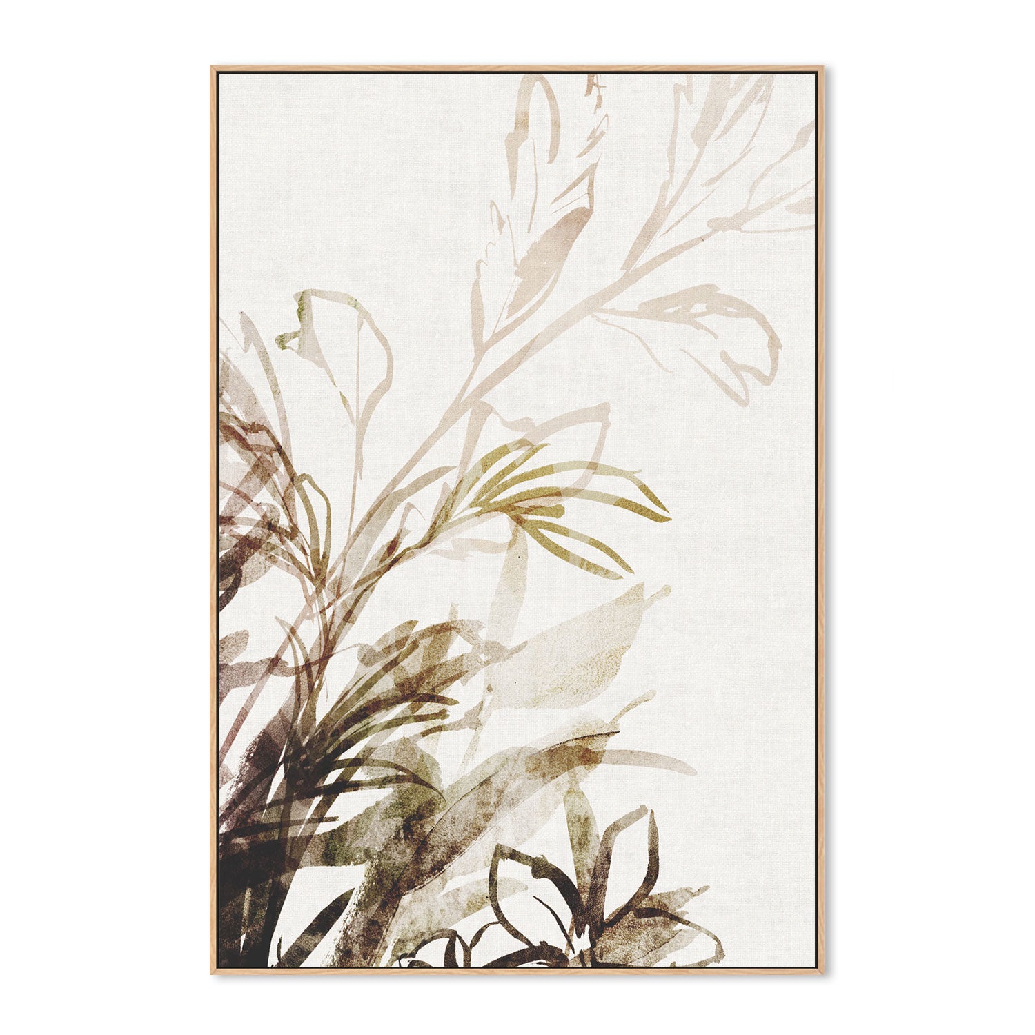 wall-art-print-canvas-poster-framed-Cottage Foliage, Style B-by-Dear Musketeer Studio-Gioia Wall Art