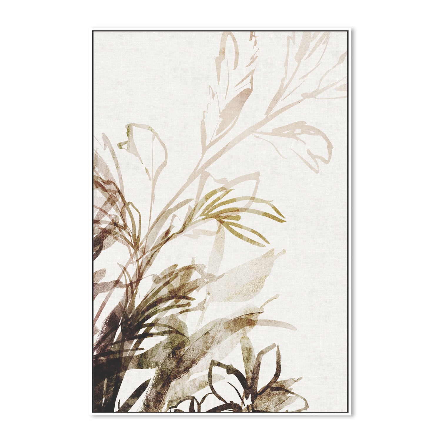 wall-art-print-canvas-poster-framed-Cottage Foliage, Style B-by-Dear Musketeer Studio-Gioia Wall Art
