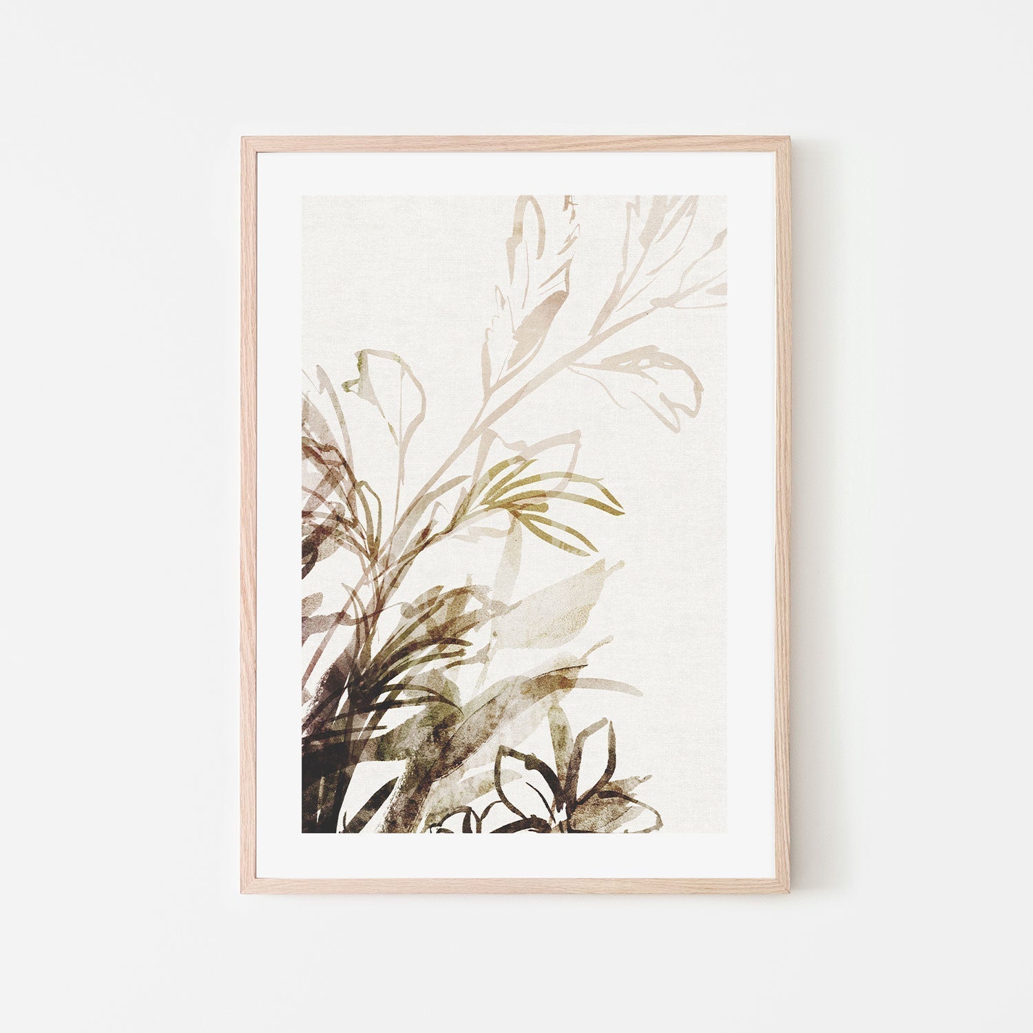 wall-art-print-canvas-poster-framed-Cottage Foliage, Style B-by-Dear Musketeer Studio-Gioia Wall Art
