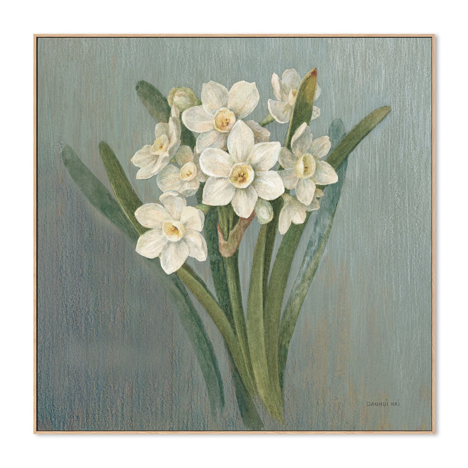 wall-art-print-canvas-poster-framed-Cottage Narcissus , By Danhui Nai-4