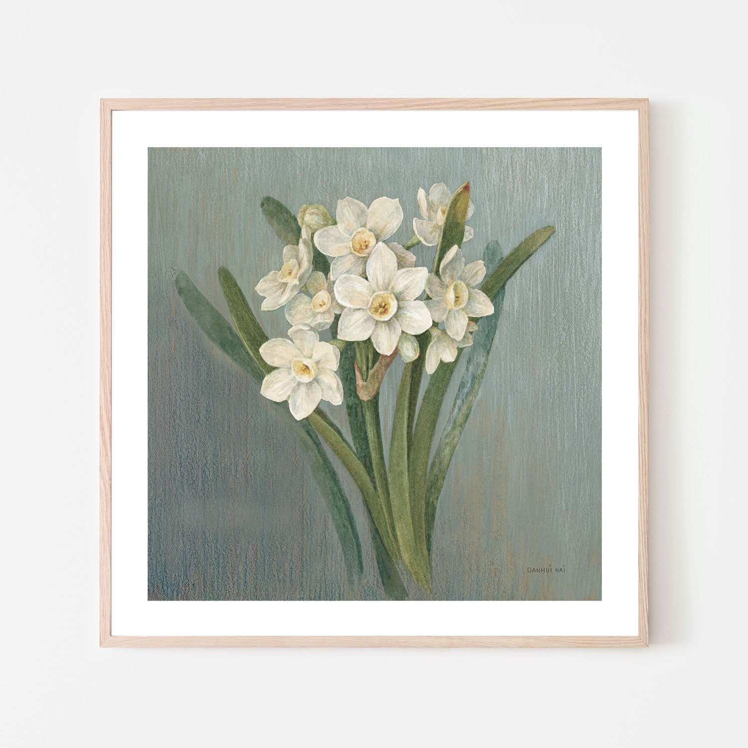 wall-art-print-canvas-poster-framed-Cottage Narcissus , By Danhui Nai-6