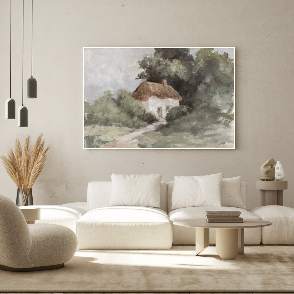 wall-art-print-canvas-poster-framed-Cottage Retreat Neutral , By Julia Purinton , By Julia Purinton-7