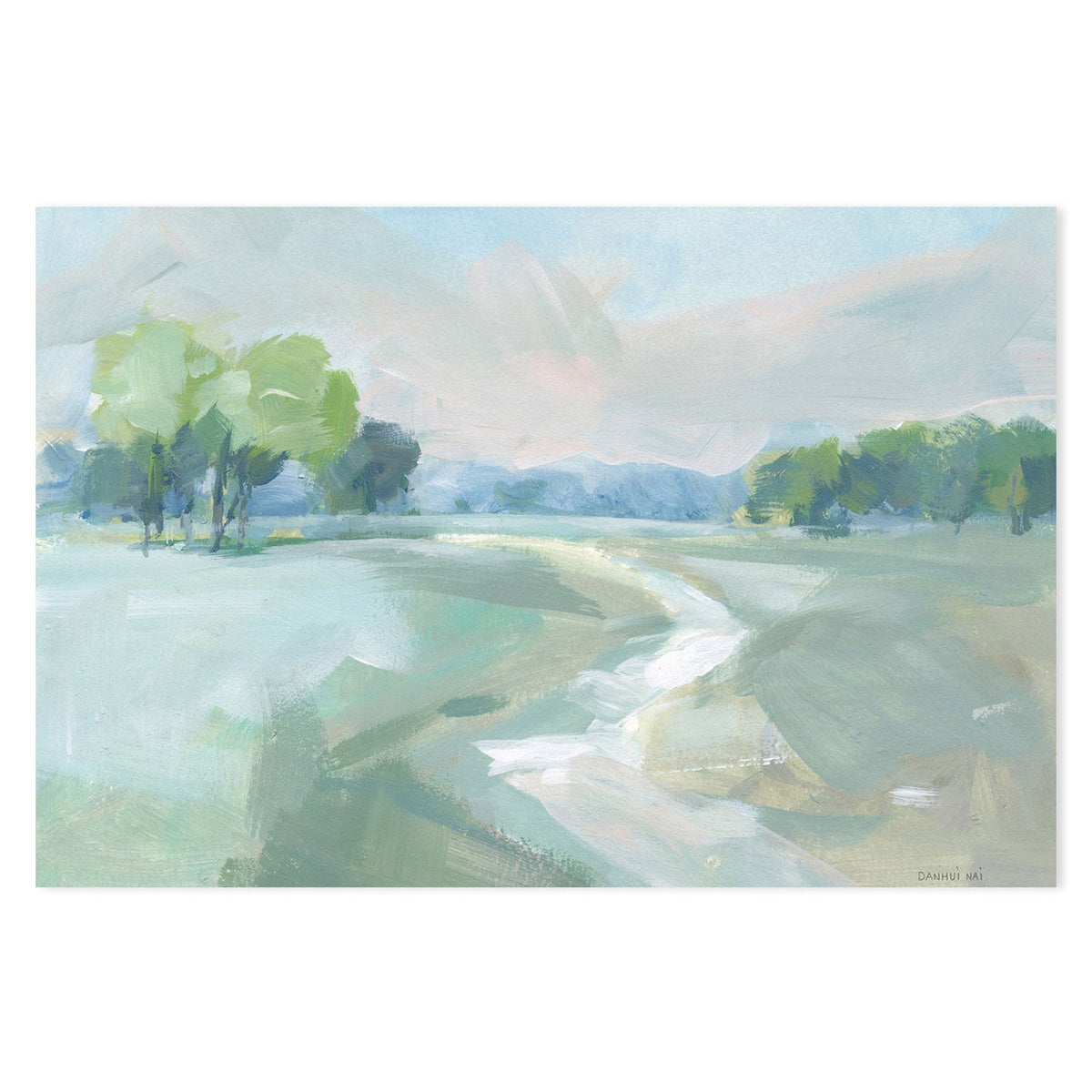 wall-art-print-canvas-poster-framed-Country Road-by-Danhui Nai-Gioia Wall Art