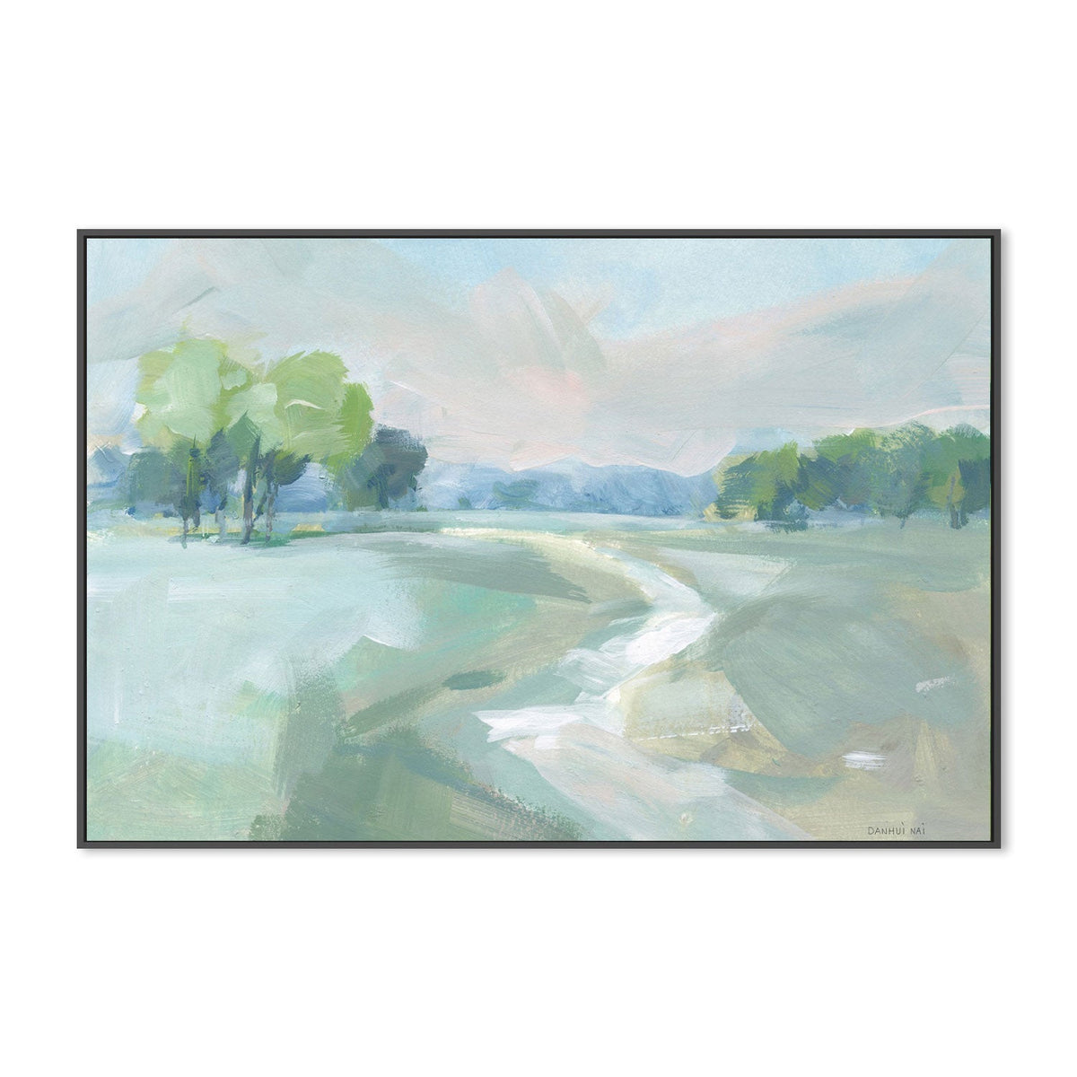 wall-art-print-canvas-poster-framed-Country Road-by-Danhui Nai-Gioia Wall Art