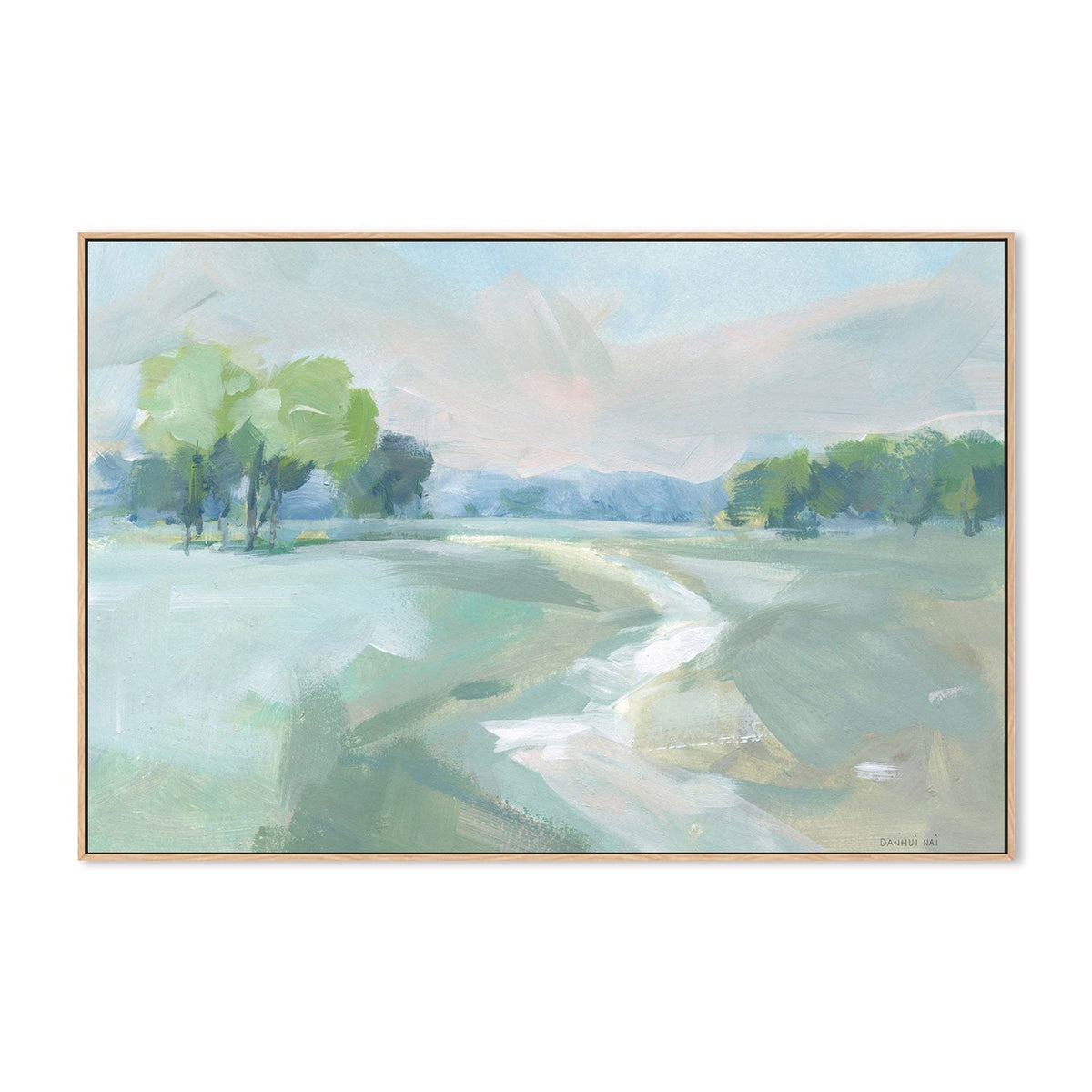wall-art-print-canvas-poster-framed-Country Road-by-Danhui Nai-Gioia Wall Art