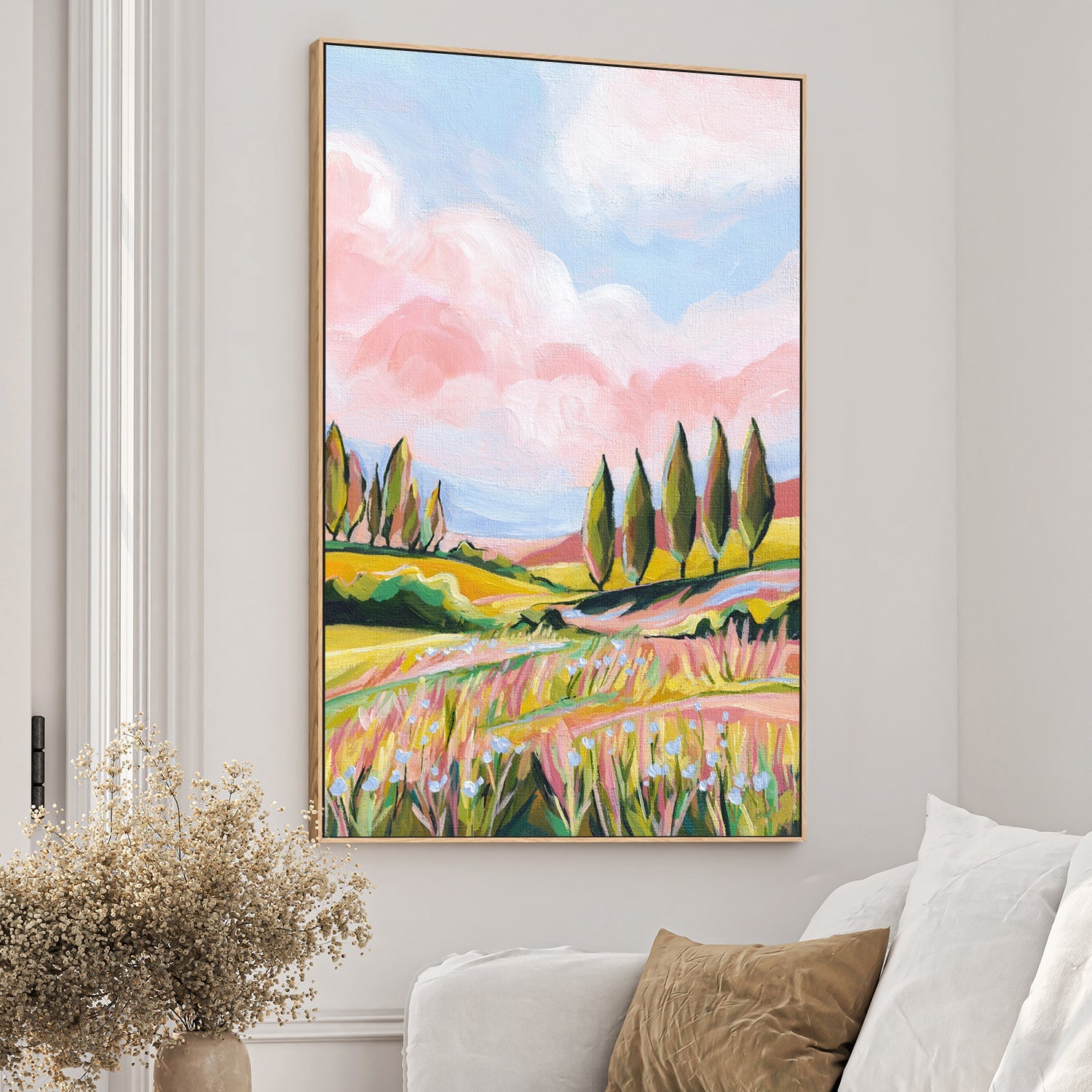 wall-art-print-canvas-poster-framed-Countryside Haze-2