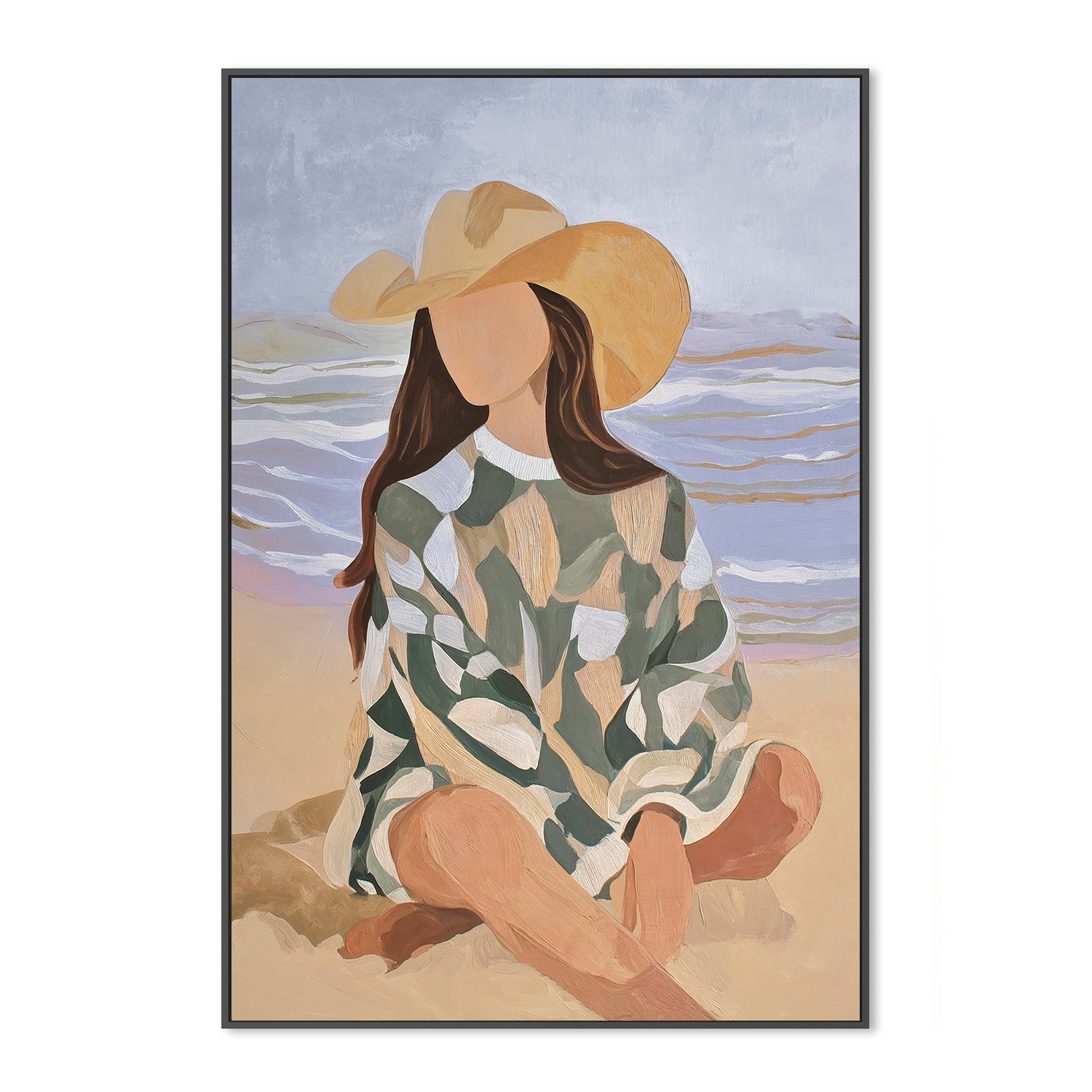 wall-art-print-canvas-poster-framed-Cowgirl Palm-3