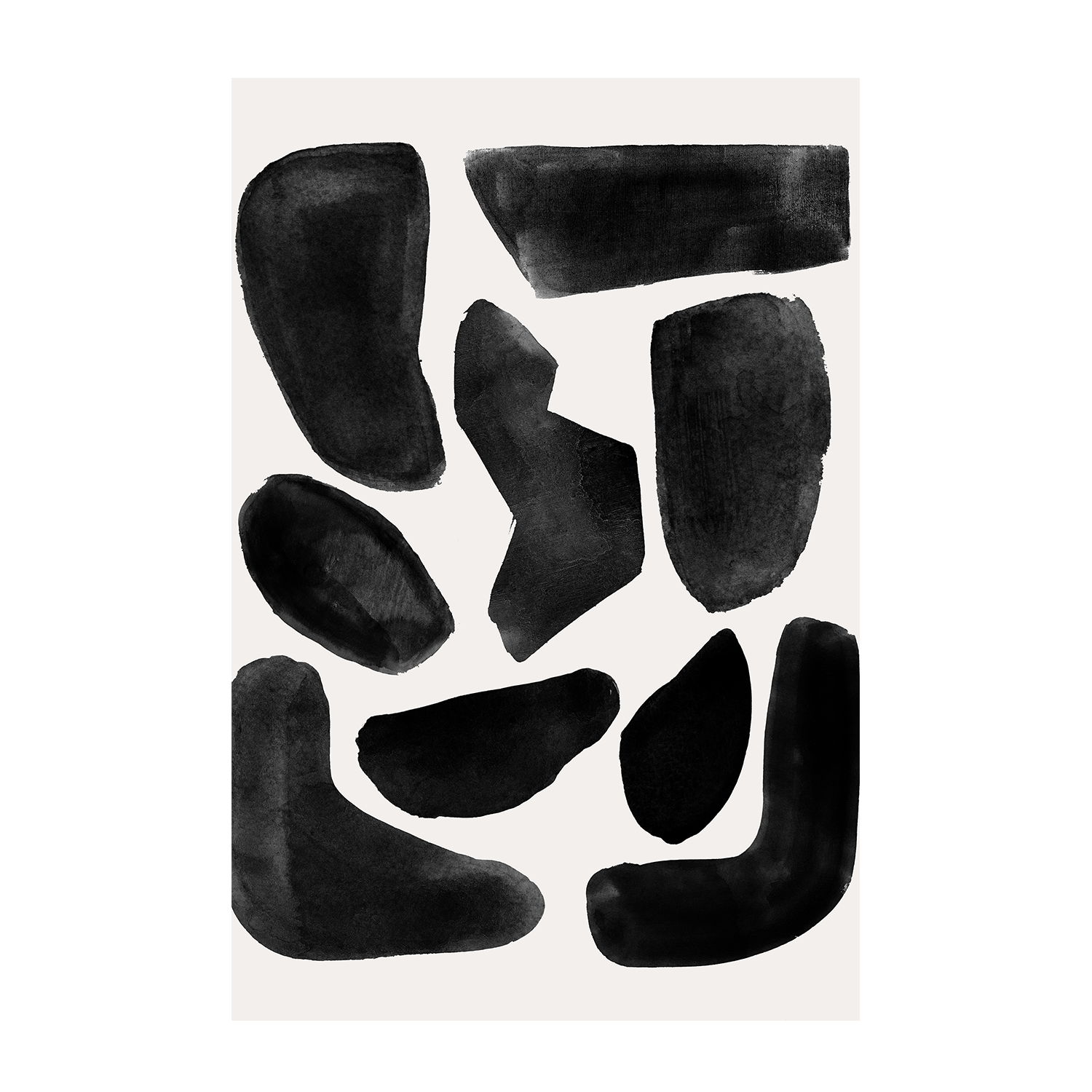 wall-art-print-canvas-poster-framed-Cozy Puzzle Abstract, Style A , By Aubrey-1