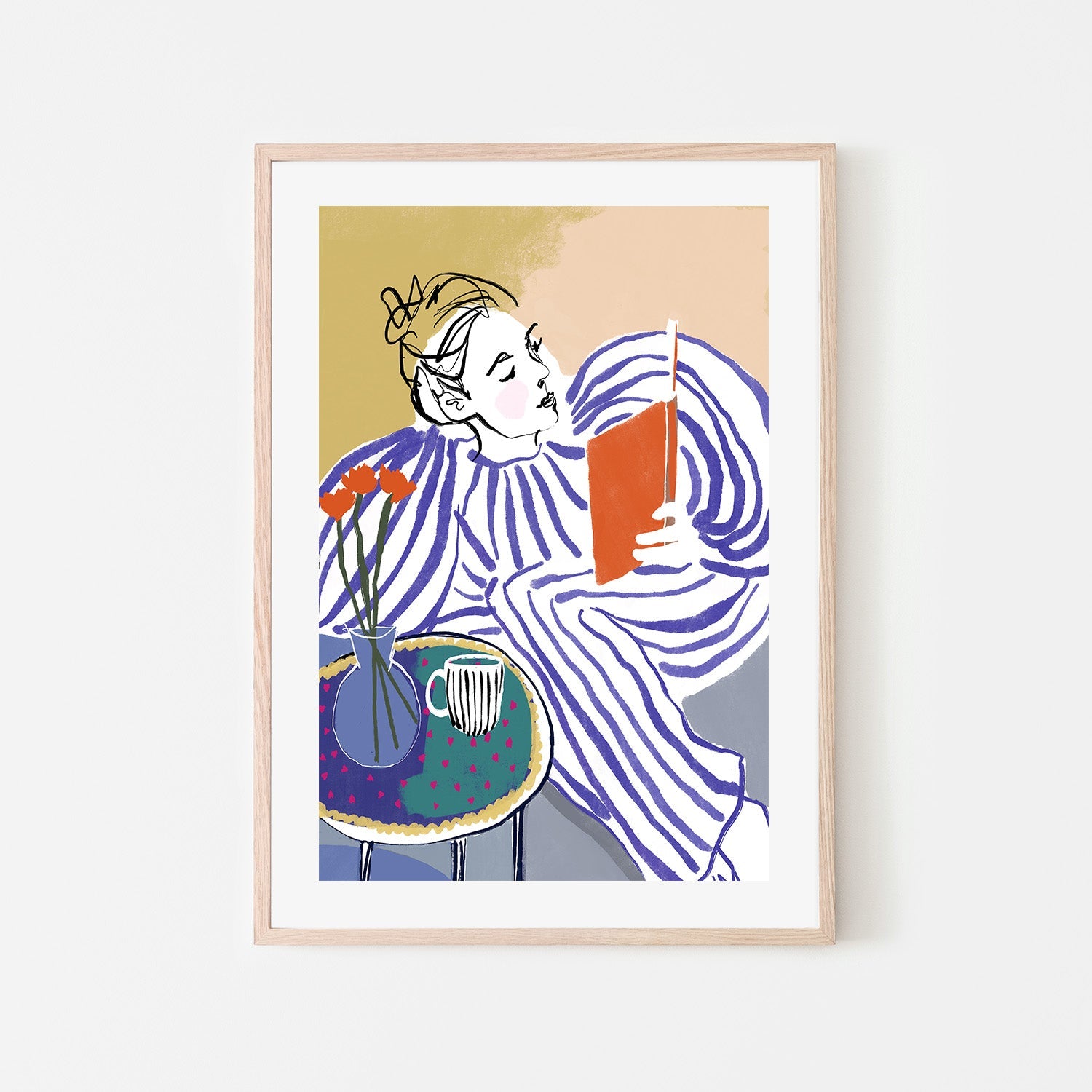 wall-art-print-canvas-poster-framed-Cozy Reading Corner-6