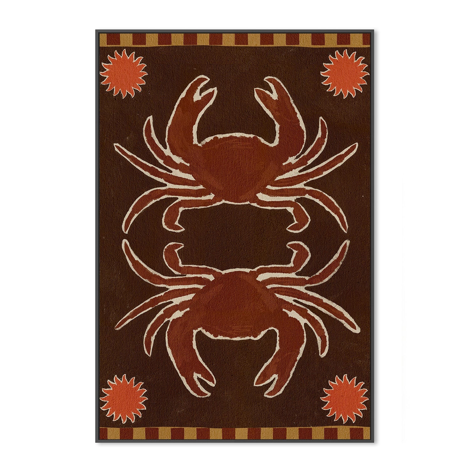 wall-art-print-canvas-poster-framed-Crab Mirror Dance-3