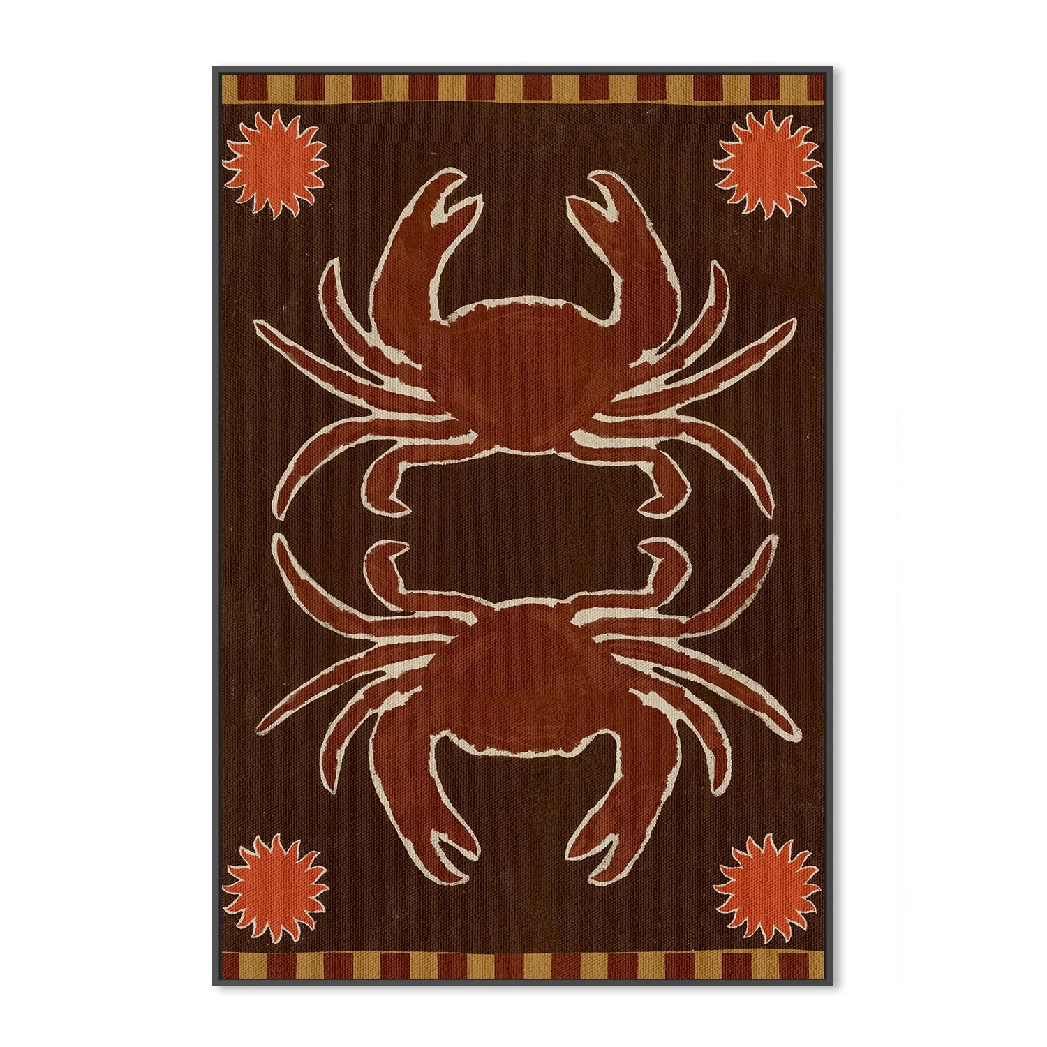 wall-art-print-canvas-poster-framed-Crab Mirror Dance-3