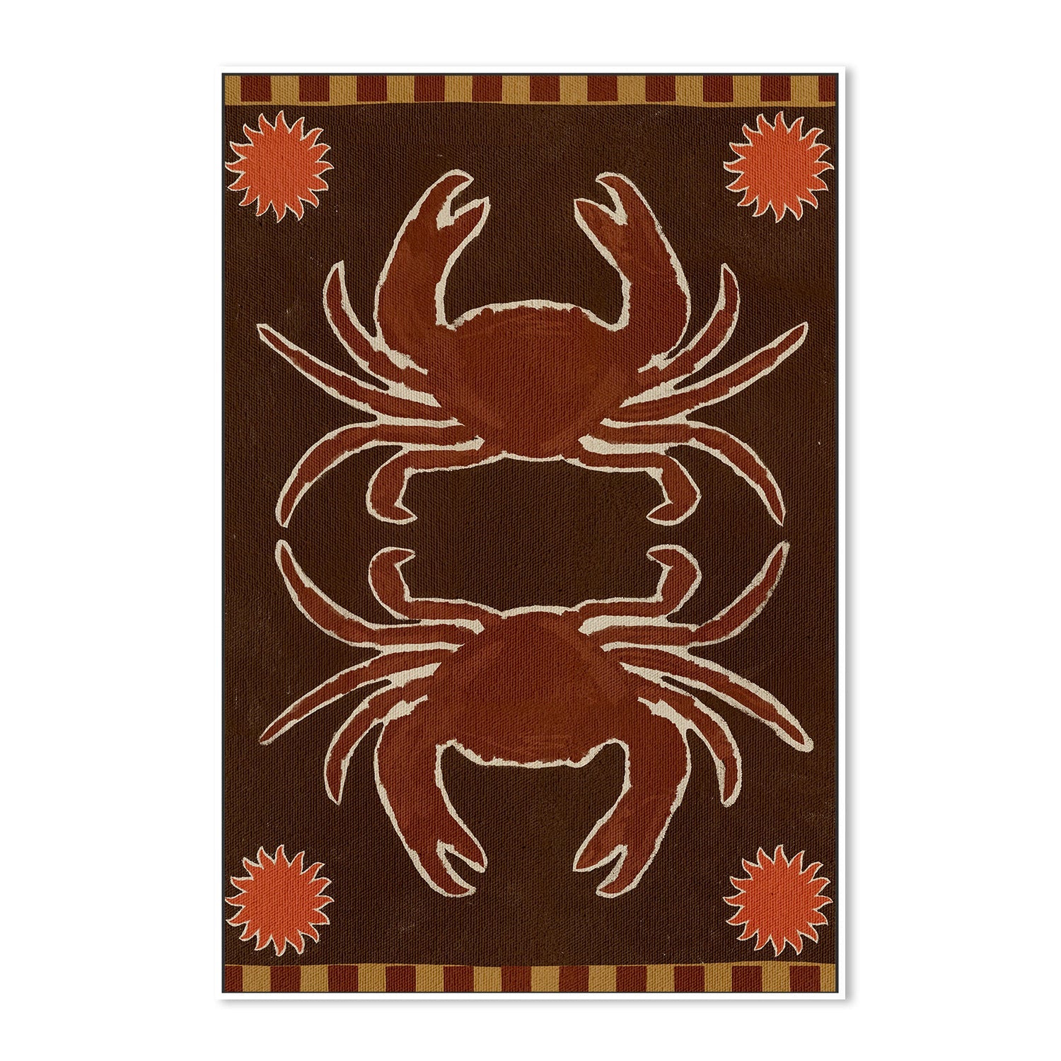 wall-art-print-canvas-poster-framed-Crab Mirror Dance-5