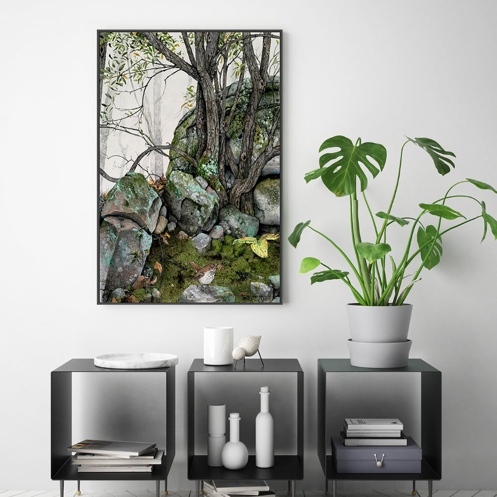 wall-art-print-canvas-poster-framed-Crannies , By Maggie Vandewalle-GIOIA-WALL-ART