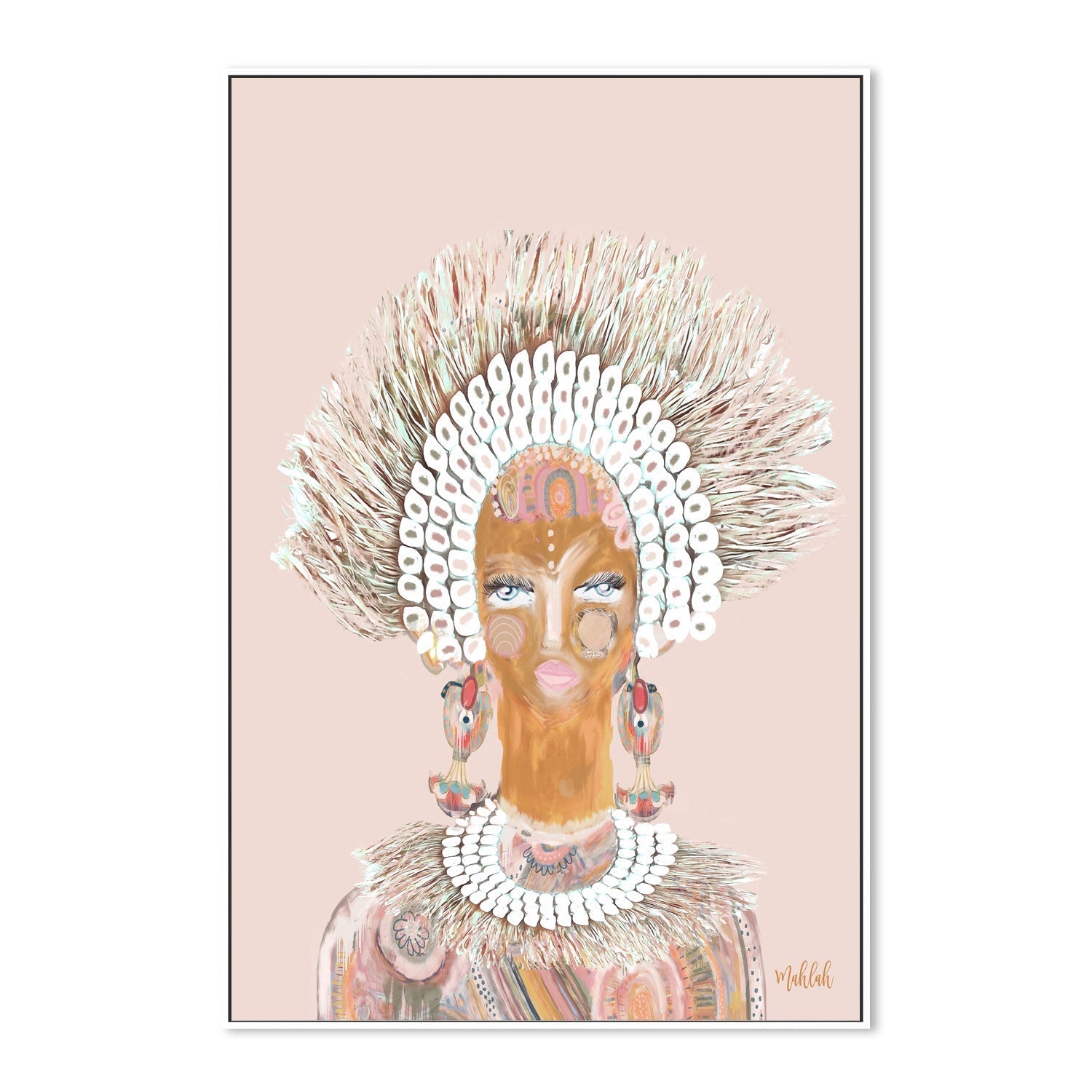 wall-art-print-canvas-poster-framed-Cream Herra , By Inkheart Designs-5