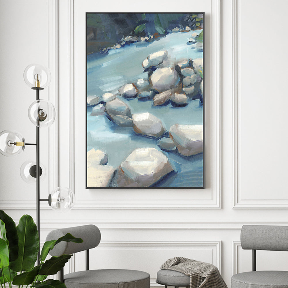 wall-art-print-canvas-poster-framed-Creek , By Jenny Westenhofer Art-2