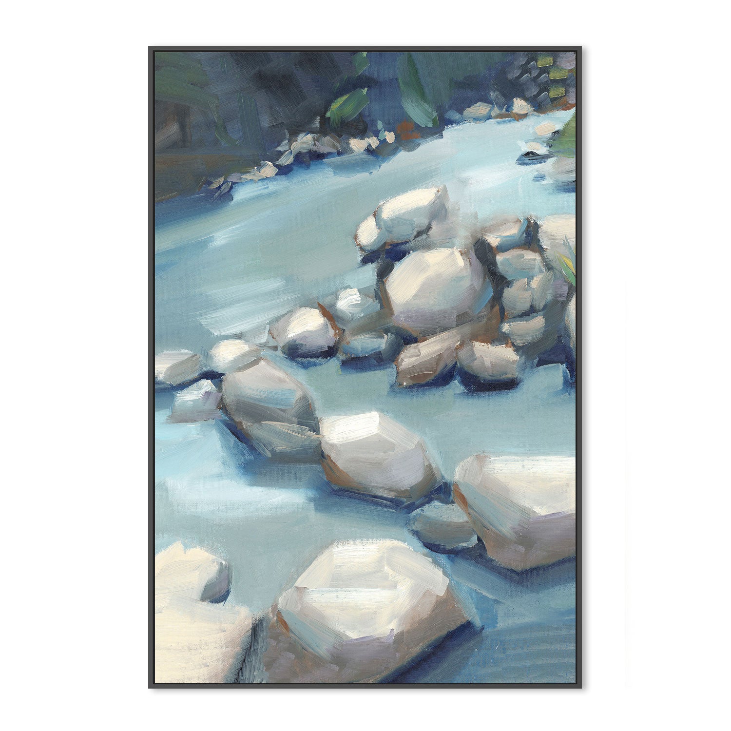 wall-art-print-canvas-poster-framed-Creek , By Jenny Westenhofer Art-3