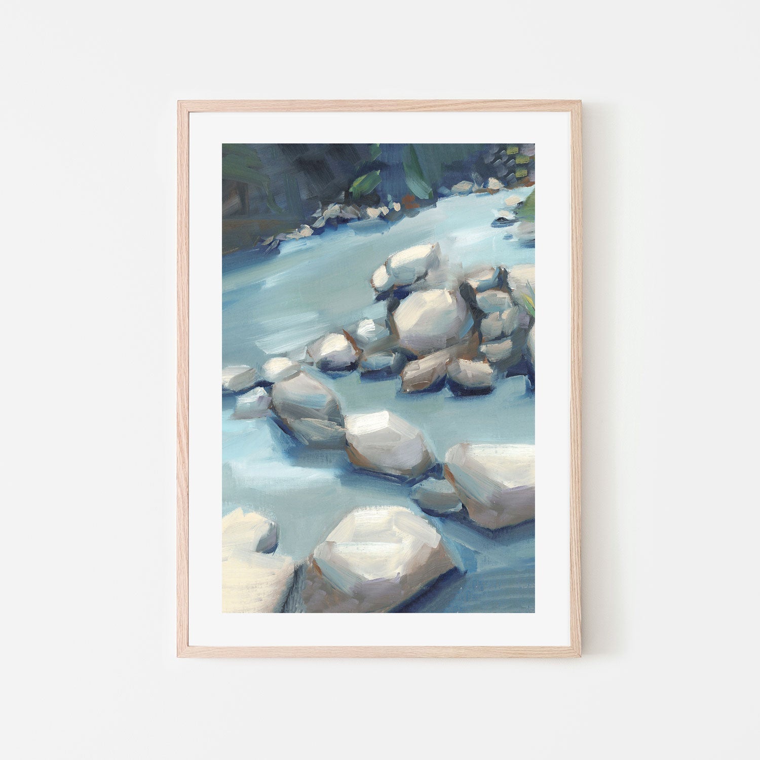 wall-art-print-canvas-poster-framed-Creek , By Jenny Westenhofer Art-6