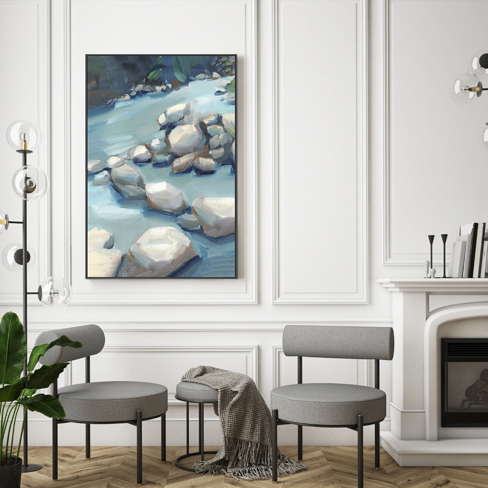 wall-art-print-canvas-poster-framed-Creek , By Jenny Westenhofer Art-7