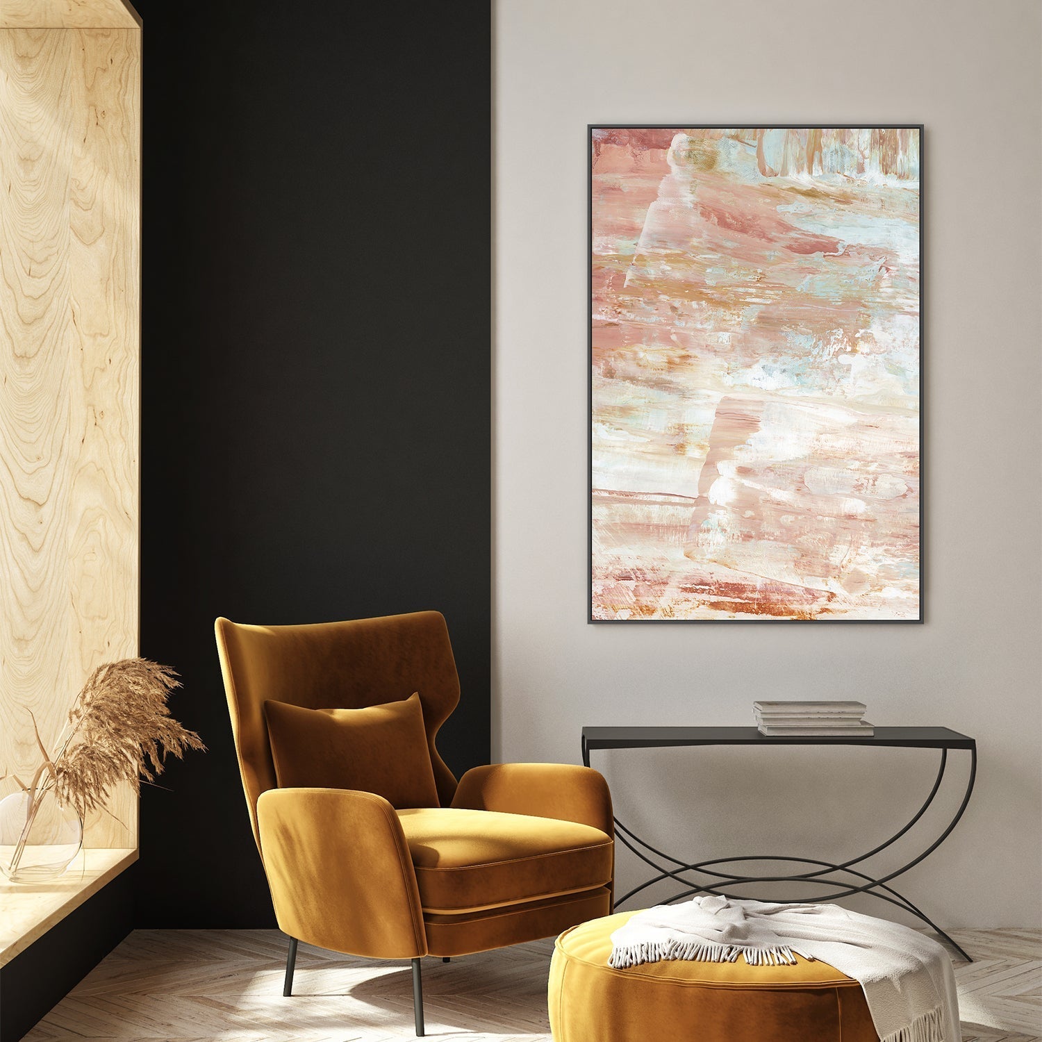 wall-art-print-canvas-poster-framed-Cresting, Style A , By Zelda Cane-7