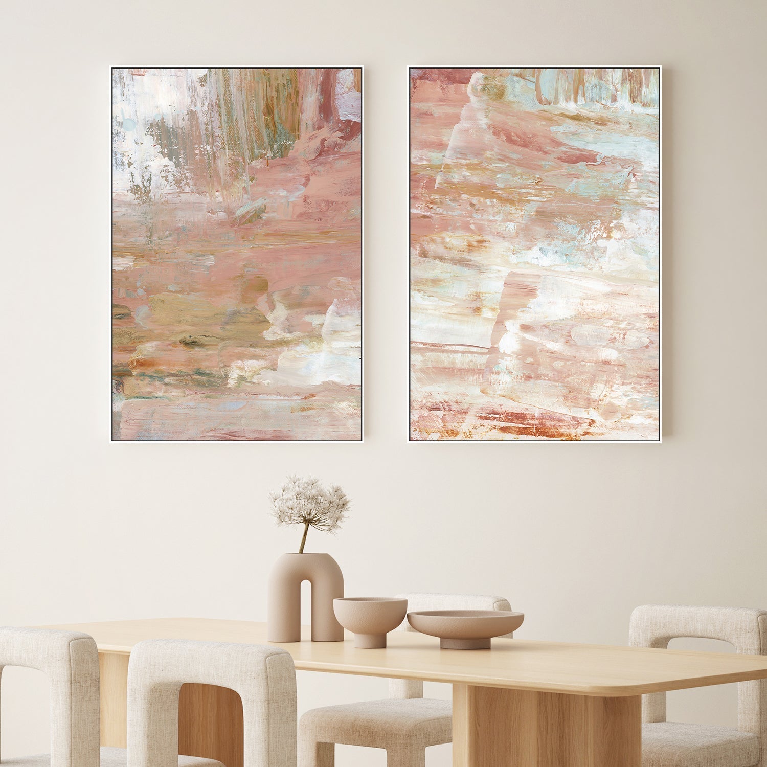 wall-art-print-canvas-poster-framed-Cresting, Style D & A, Set Of 2 , By Zelda Crane-2