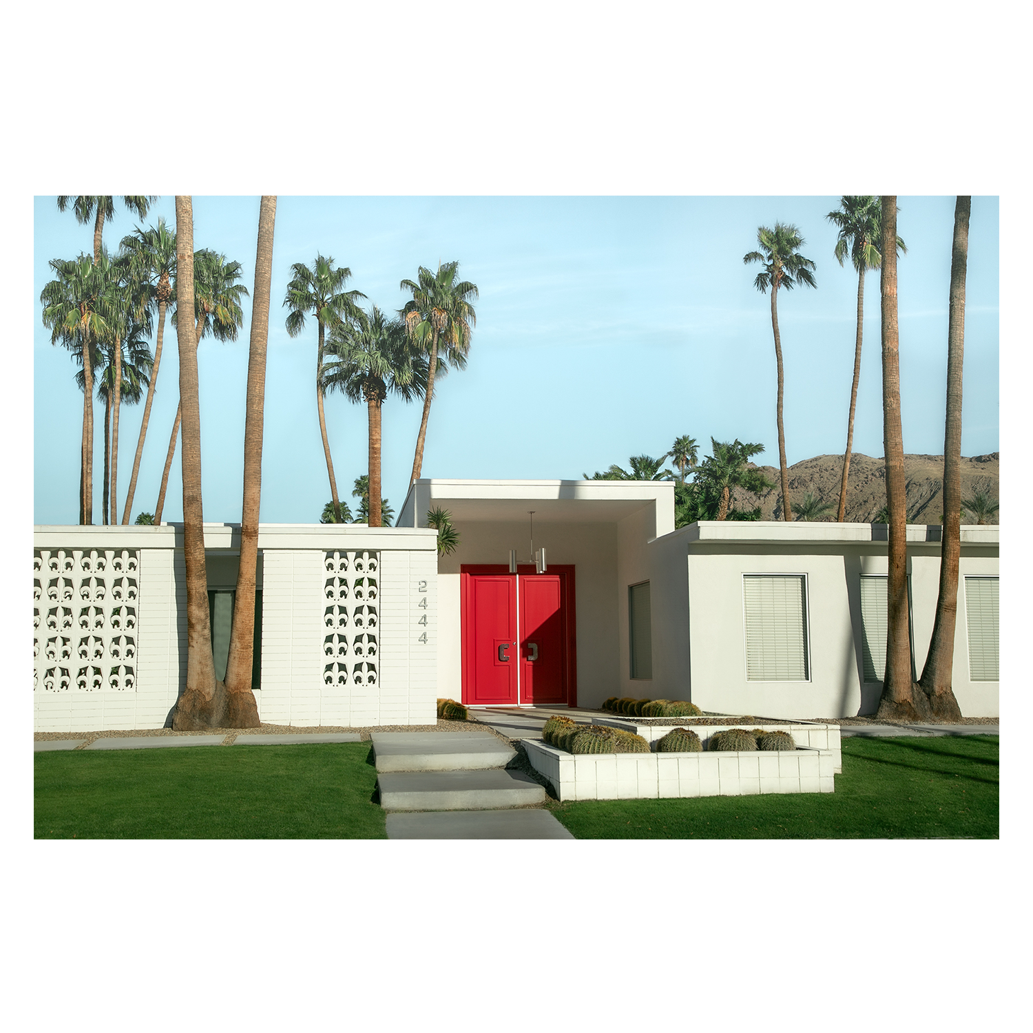 wall-art-print-canvas-poster-framed-Crimson Door , By Tricia Brennan-2